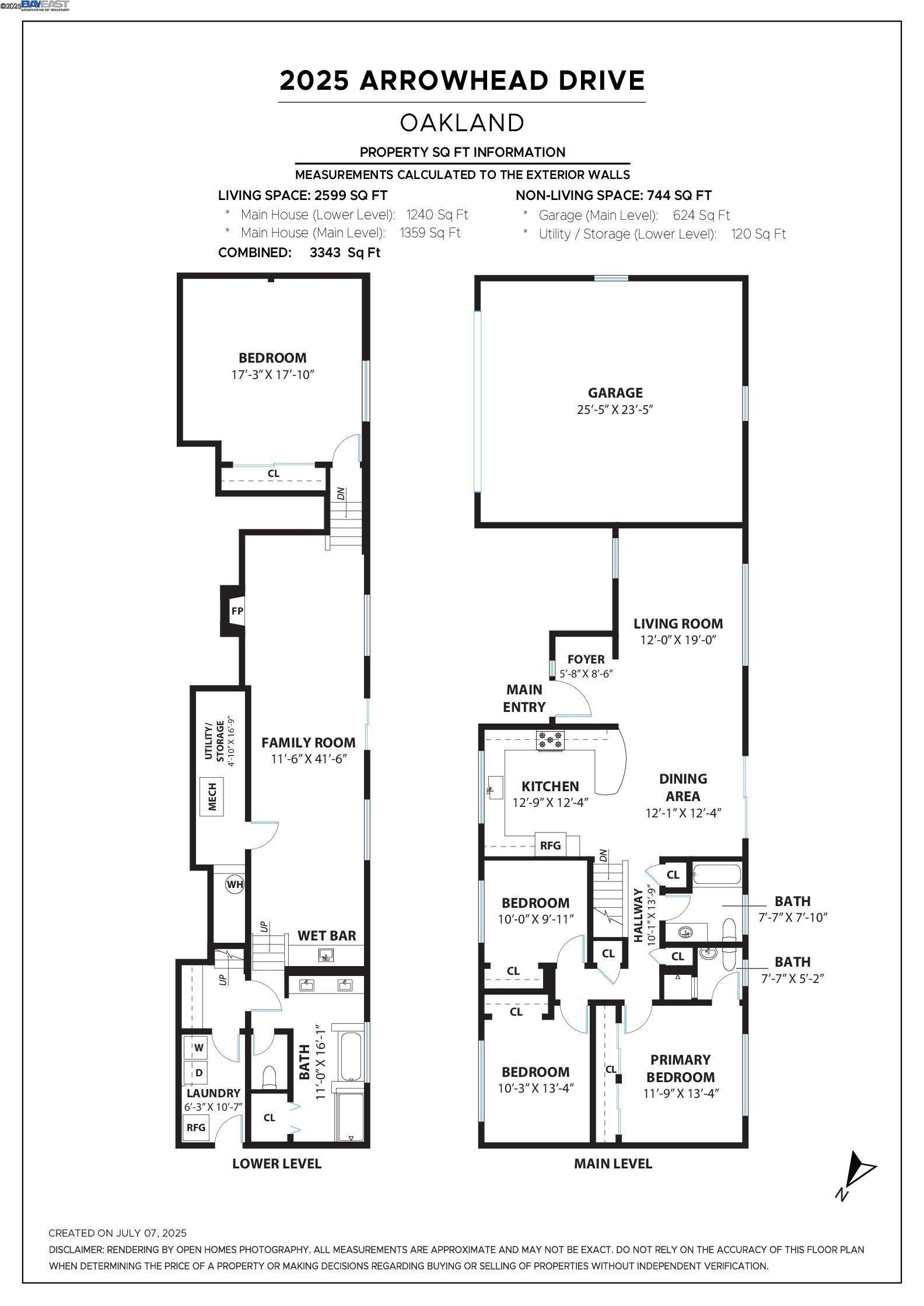 Detail Gallery Image 53 of 53 For 2025 Arrowhead Drive, Oakland,  CA 94611 - 4 Beds | 3 Baths