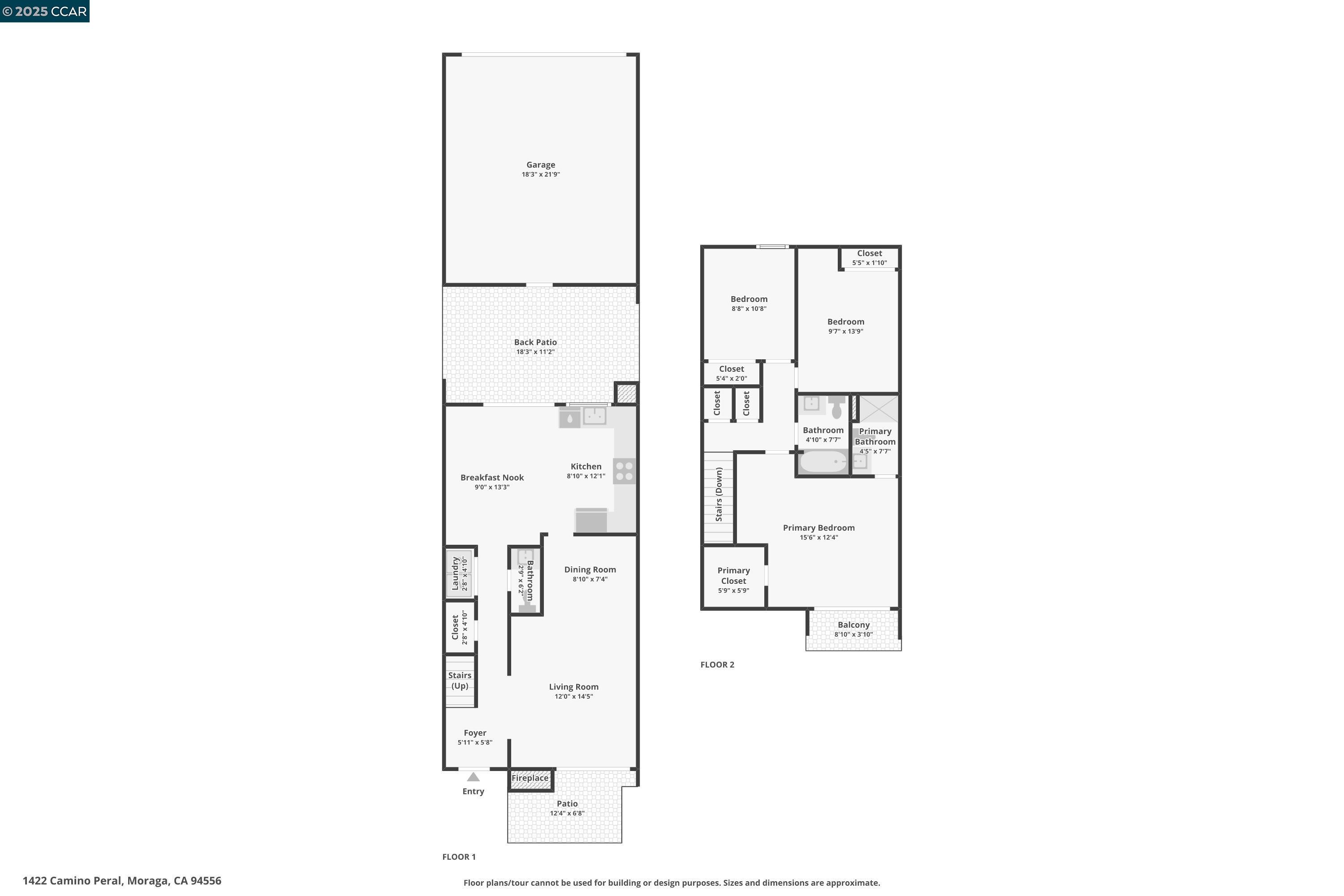 1422 Camino Peral, Moraga, California 94556, 3 Bedrooms Bedrooms, 8 Rooms Rooms,2 BathroomsBathrooms,Residential,For Sale,1422 Camino Peral,41106724