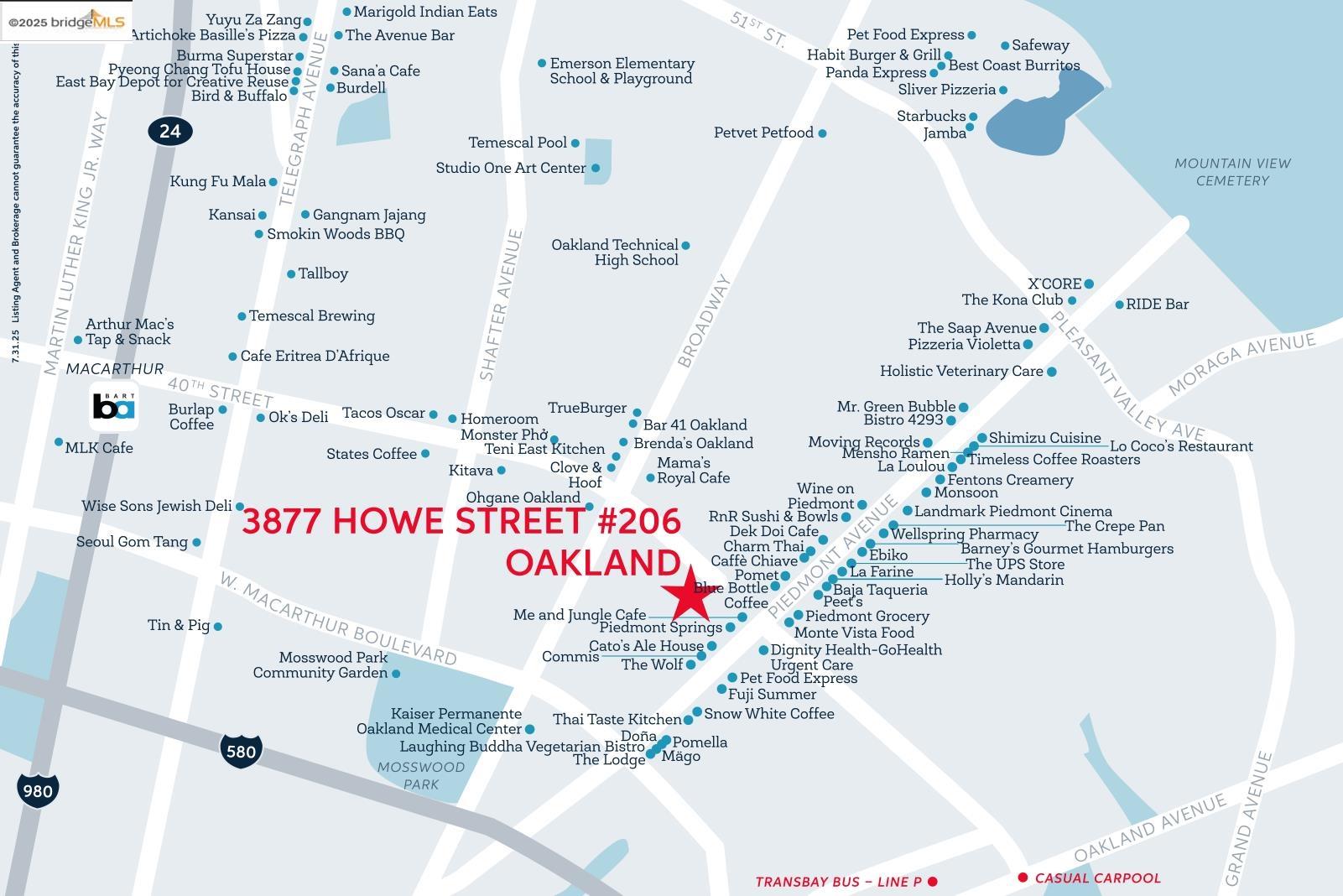 3877 Howe St # 206, Oakland, California 94611, 2 Bedrooms Bedrooms, 4 Rooms Rooms,1 BathroomBathrooms,Residential,For Sale,3877 Howe St # 206,41106838