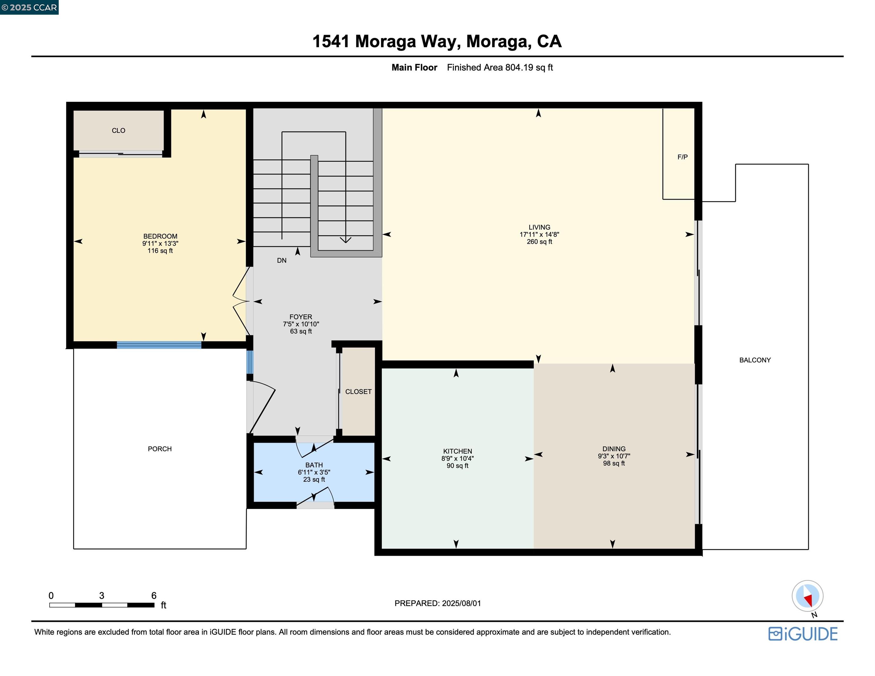 1541 Moraga way, Moraga, California 94556, 3 Bedrooms Bedrooms, 9 Rooms Rooms,2 BathroomsBathrooms,Residential,For Sale,1541 Moraga way,41106896