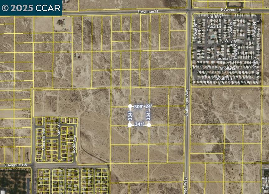 Detail Gallery Image 1 of 5 For 8th. St. E and Ave. H-6, Lancaster,  CA 93534 - – Beds | – Baths