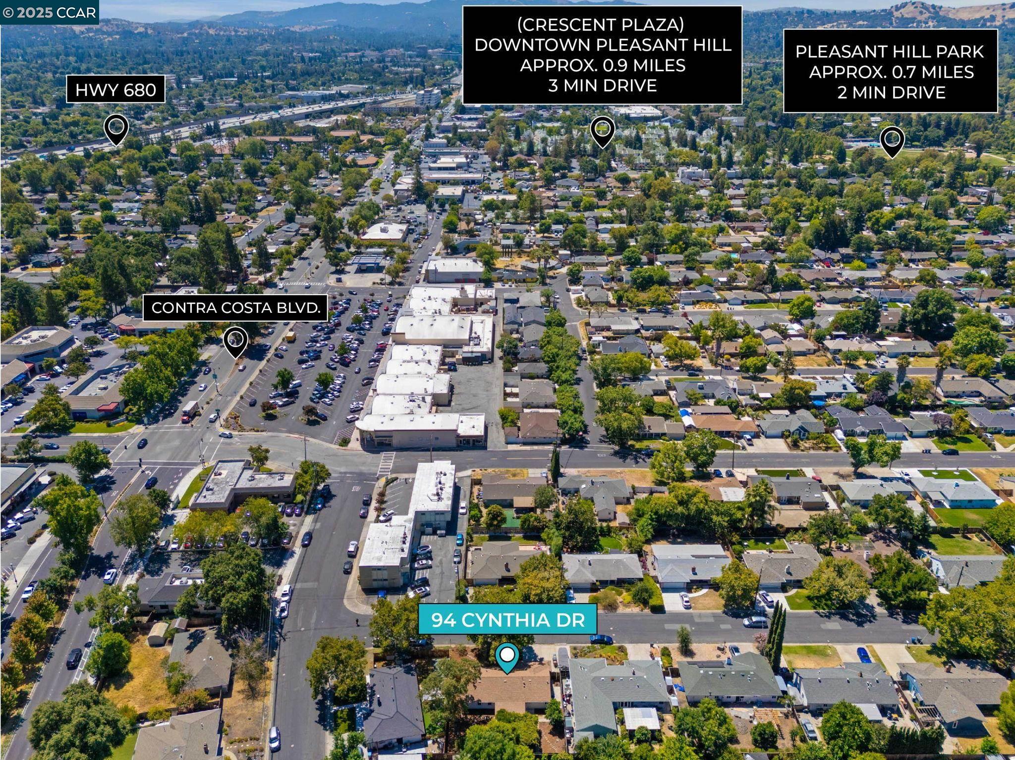 Detail Gallery Image 23 of 23 For 94 Cynthia Dr, Pleasant Hill,  CA 94523 - 3 Beds | 1 Baths