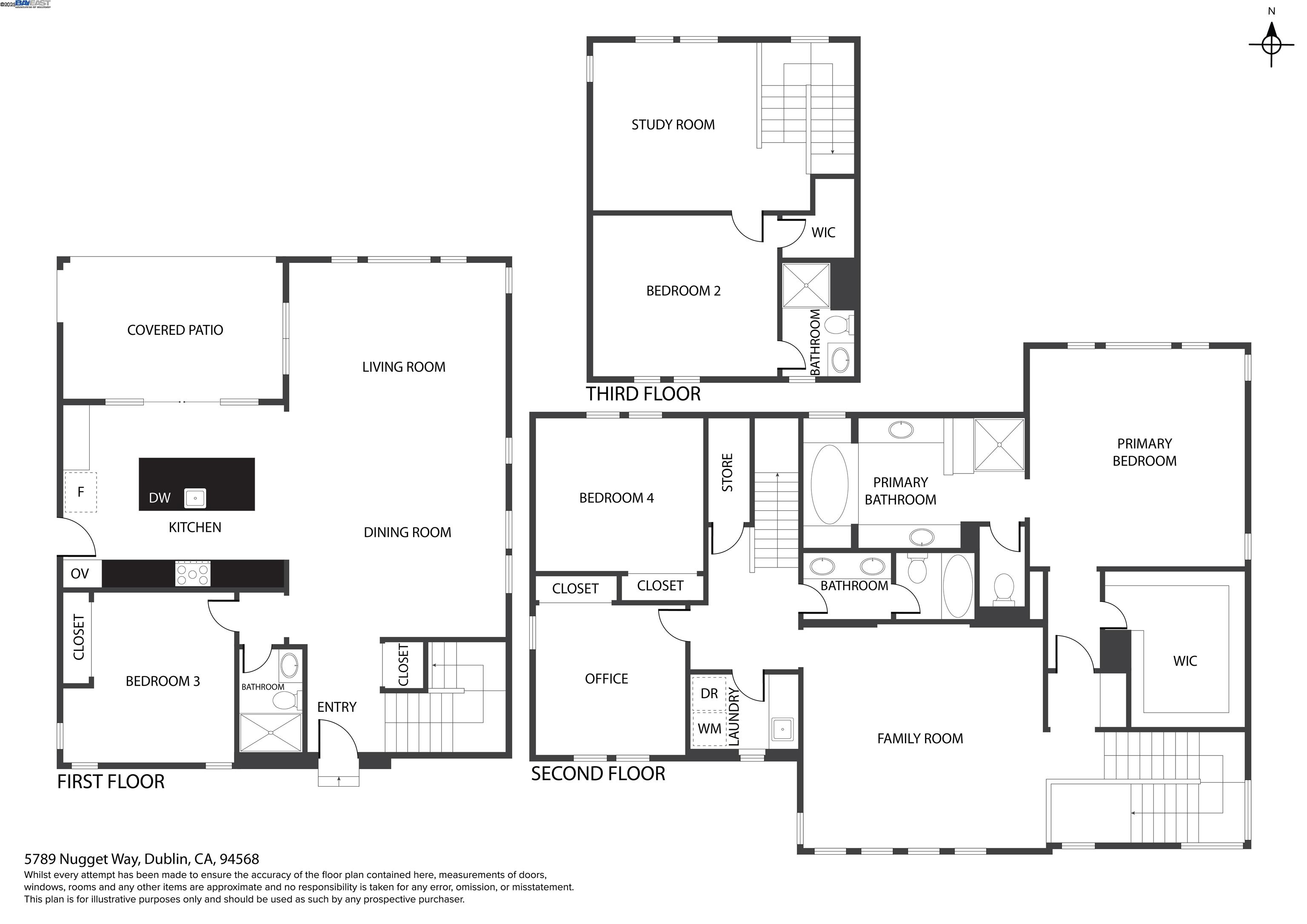 Detail Gallery Image 51 of 51 For 5789 Nugget Way, Dublin,  CA 94568 - 5 Beds | 4 Baths