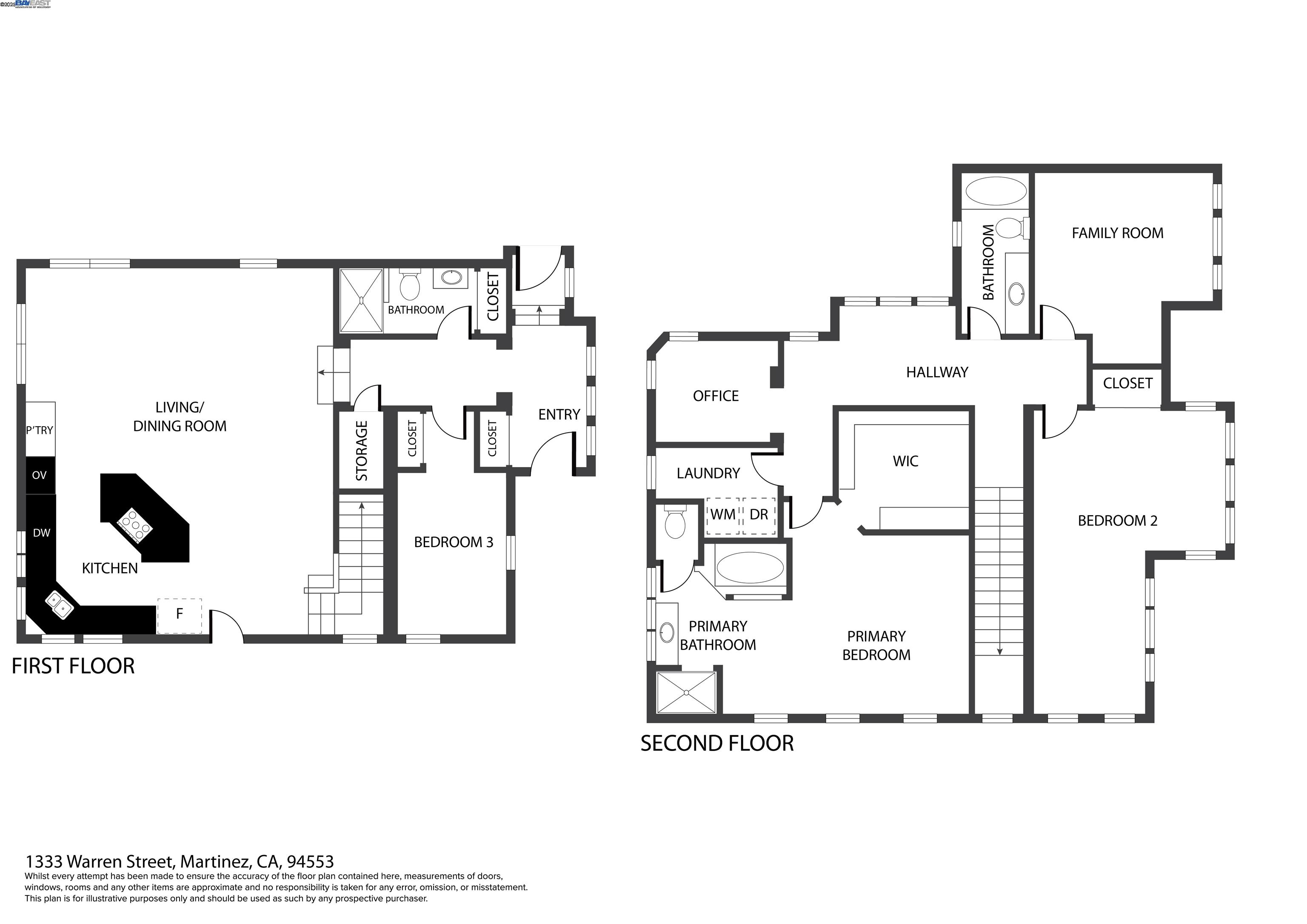 Detail Gallery Image 57 of 57 For 1333 Warren St, Martinez,  CA 94553 - 4 Beds | 3 Baths