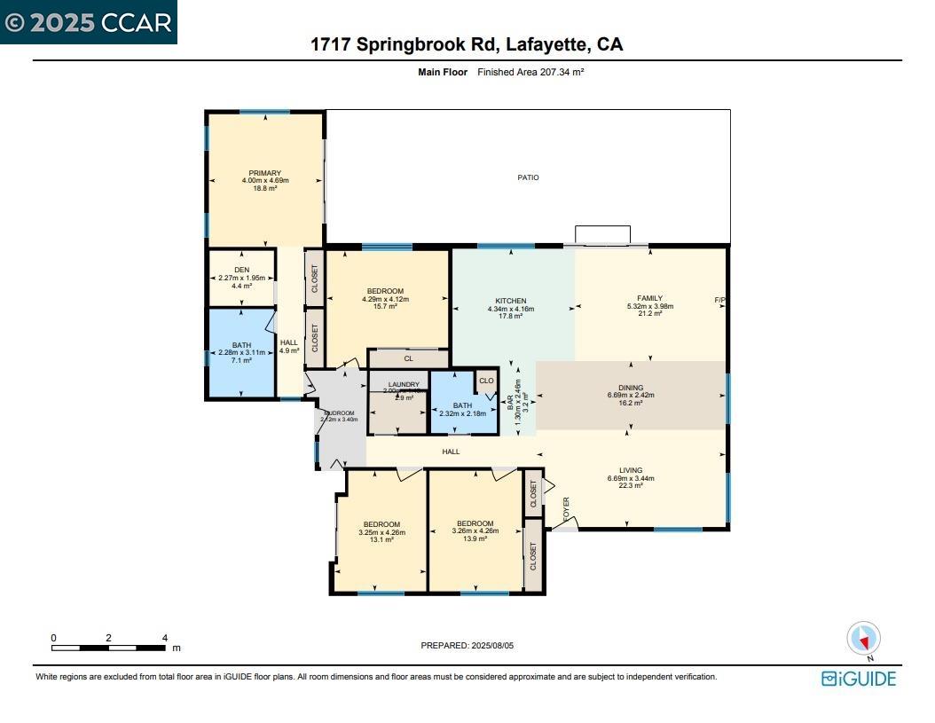 Detail Gallery Image 5 of 55 For 1717 Springbrook Rd, Lafayette,  CA 94549 - 4 Beds | 2 Baths
