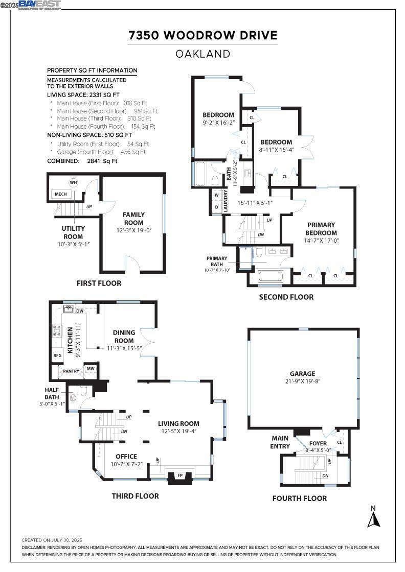 Detail Gallery Image 60 of 60 For 7350 Woodrow Drive, Oakland,  CA 94611 - 3 Beds | 2/1 Baths