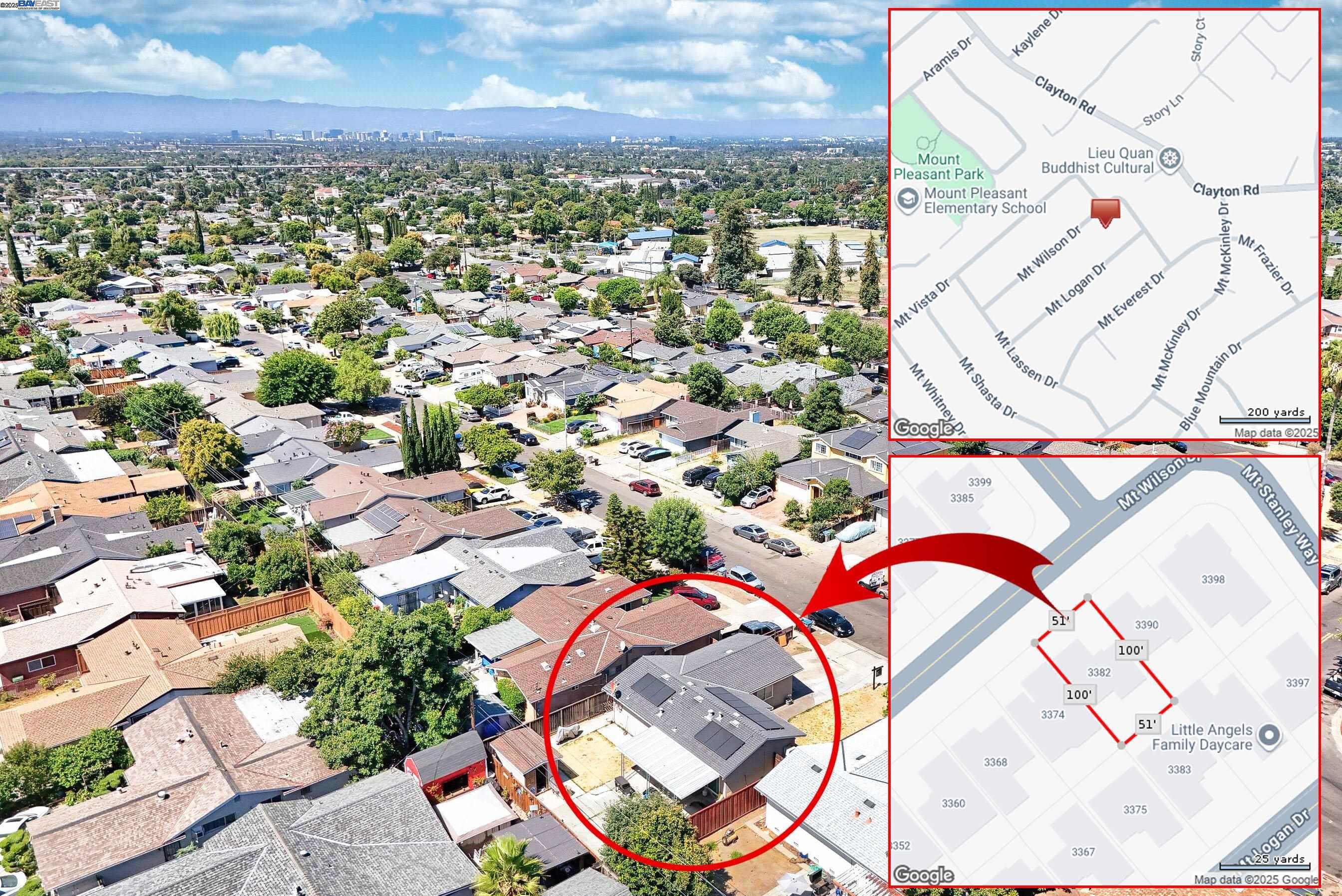 Detail Gallery Image 3 of 26 For 3382 Mount Wilson Dr, San Jose,  CA 95127 - 2 Beds | 1 Baths
