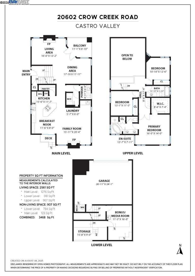 Detail Gallery Image 60 of 60 For 20602 Crow Creek Rd, Castro Valley,  CA 94552 - 3 Beds | 2/1 Baths