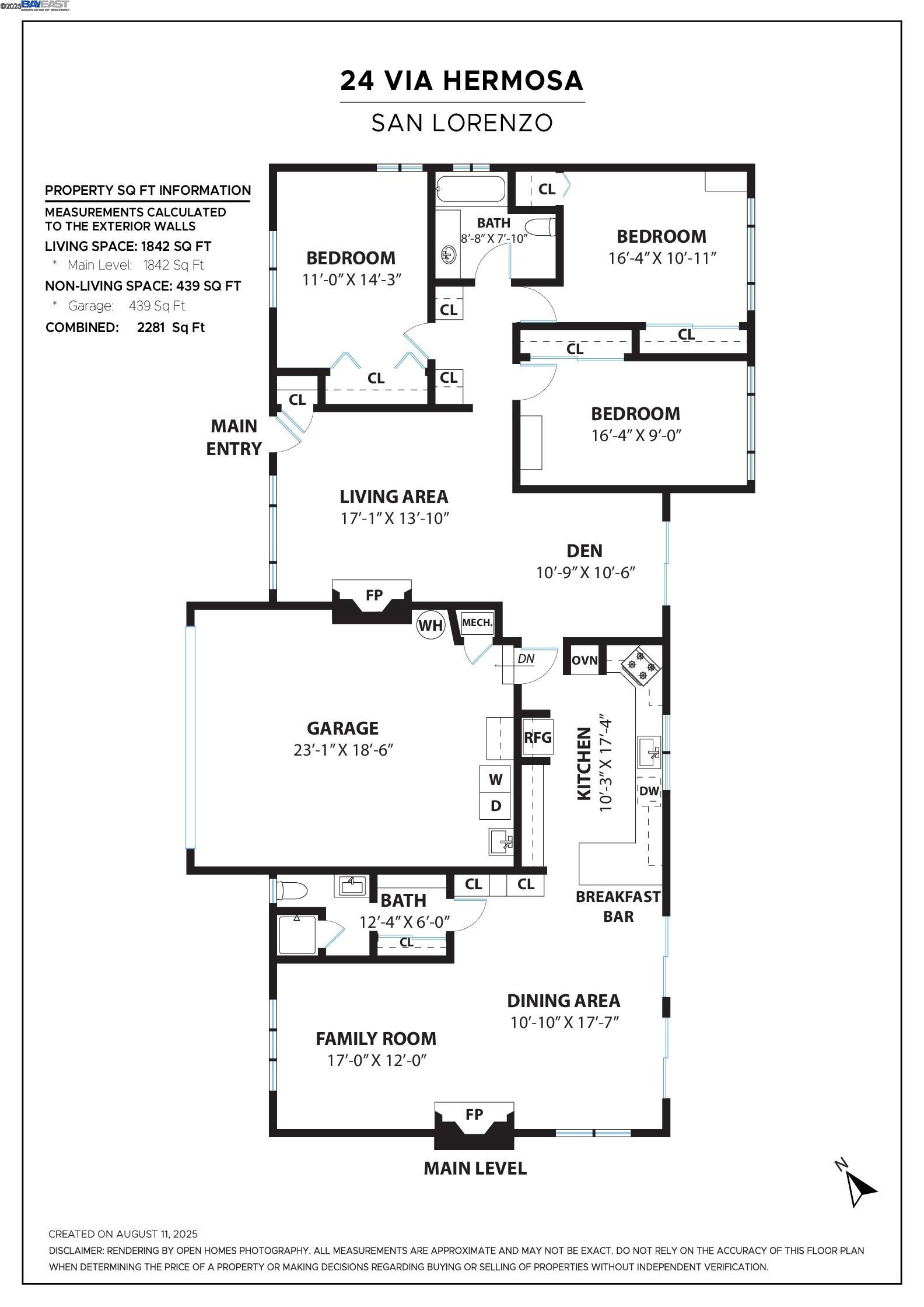 Detail Gallery Image 30 of 30 For 24 via Hermosa, San Lorenzo,  CA 94580 - 3 Beds | 2 Baths