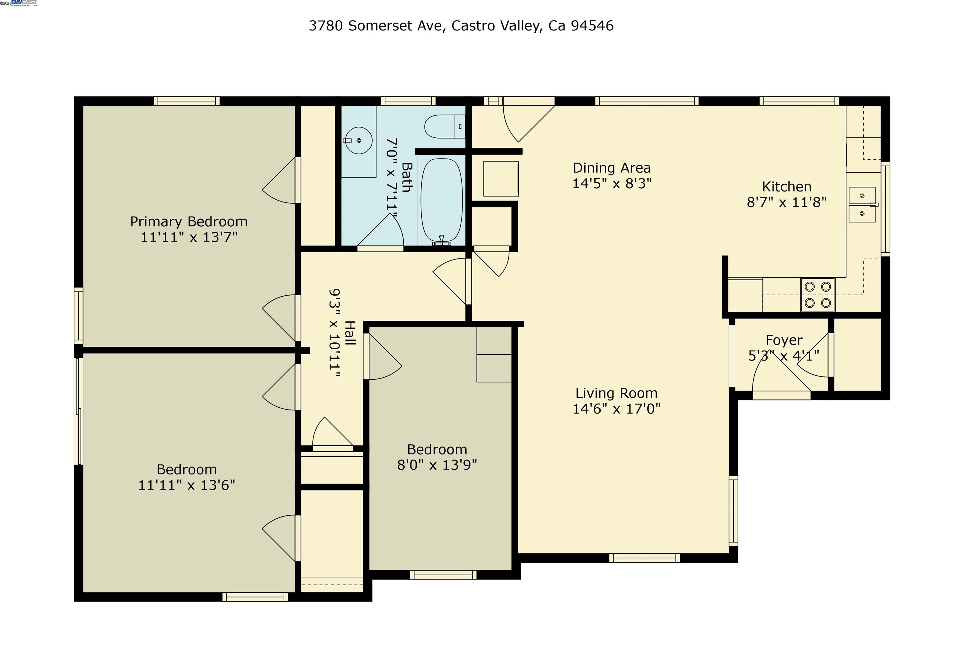 Detail Gallery Image 38 of 38 For 3780 Somerset Ave, Castro Valley,  CA 94546 - 3 Beds | 1 Baths
