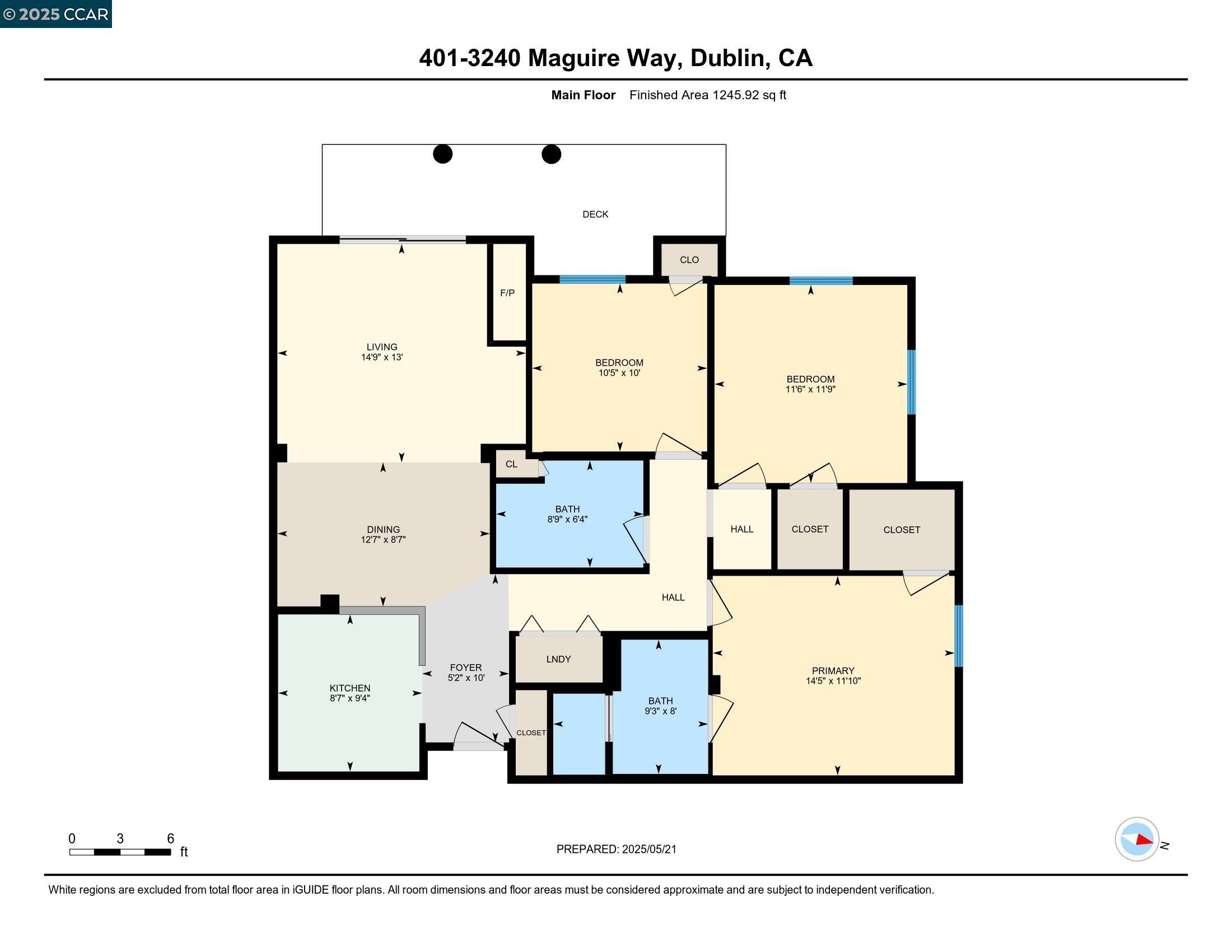 Detail Gallery Image 3 of 60 For 3240 Maguire Way #401,  Dublin,  CA 94568 - 3 Beds | 2 Baths