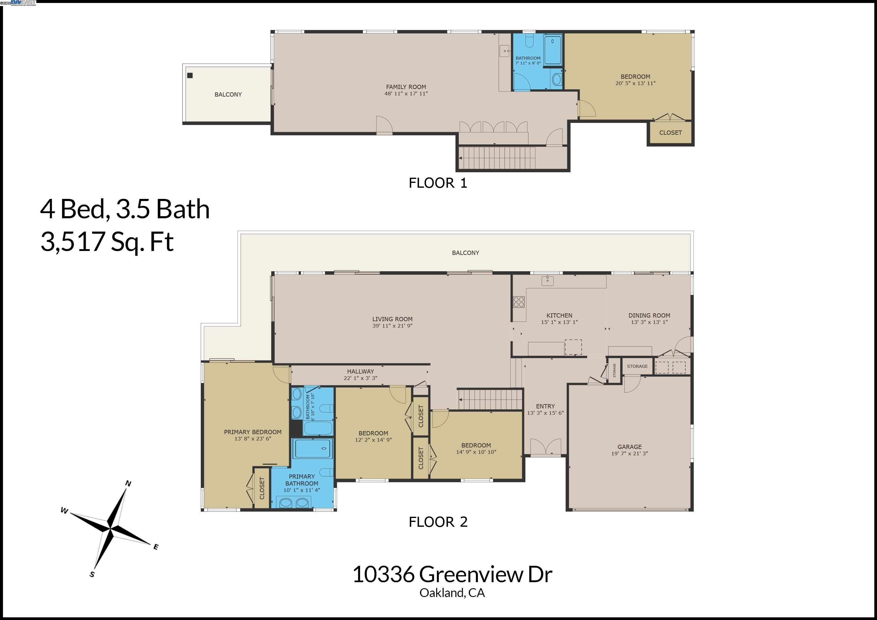 Detail Gallery Image 58 of 58 For 10336 Greenview Dr, Oakland,  CA 94605 - 4 Beds | 3 Baths