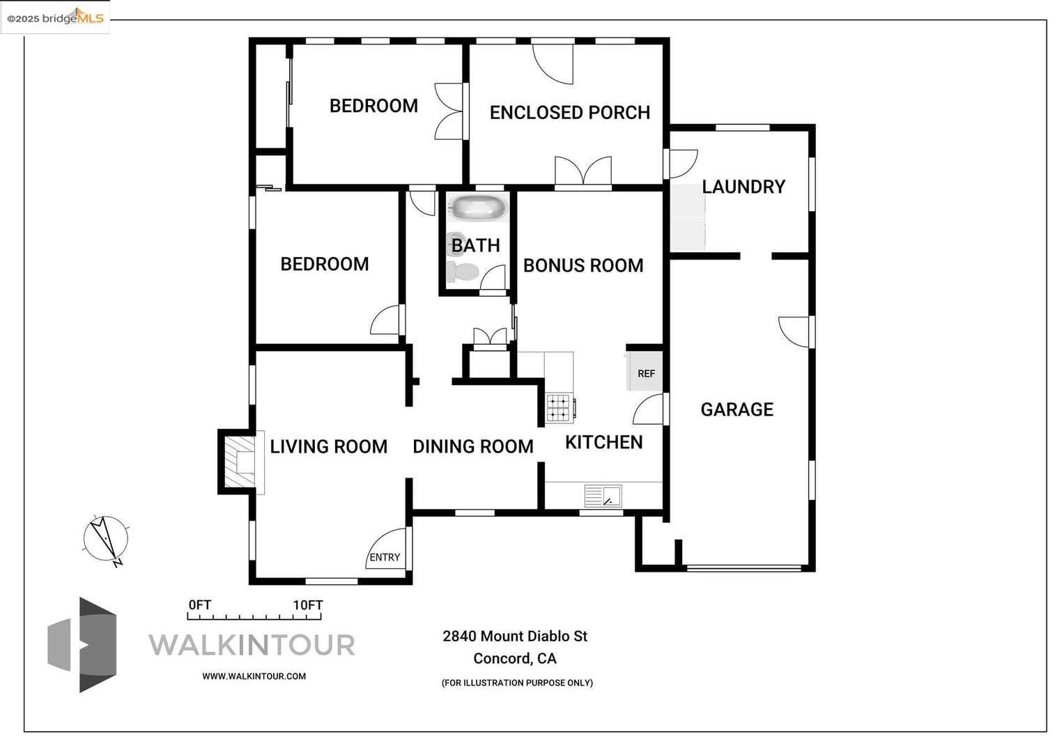 Detail Gallery Image 5 of 33 For 2840 Mount Diablo St, Concord,  CA 94518 - 2 Beds | 1 Baths