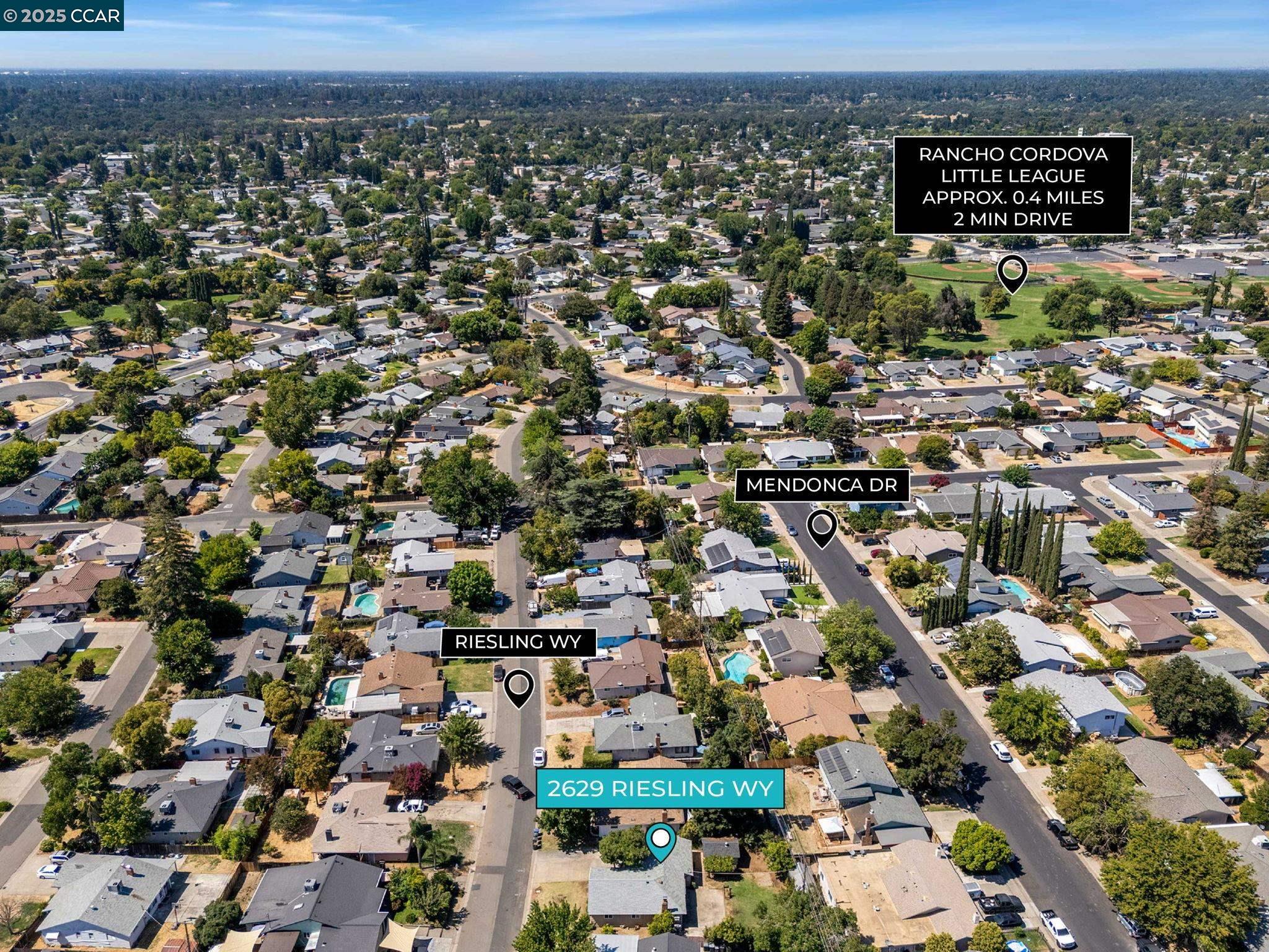 Detail Gallery Image 40 of 41 For 2629 Riesling Way, Rancho Cordova,  CA 95670 - 3 Beds | 1 Baths