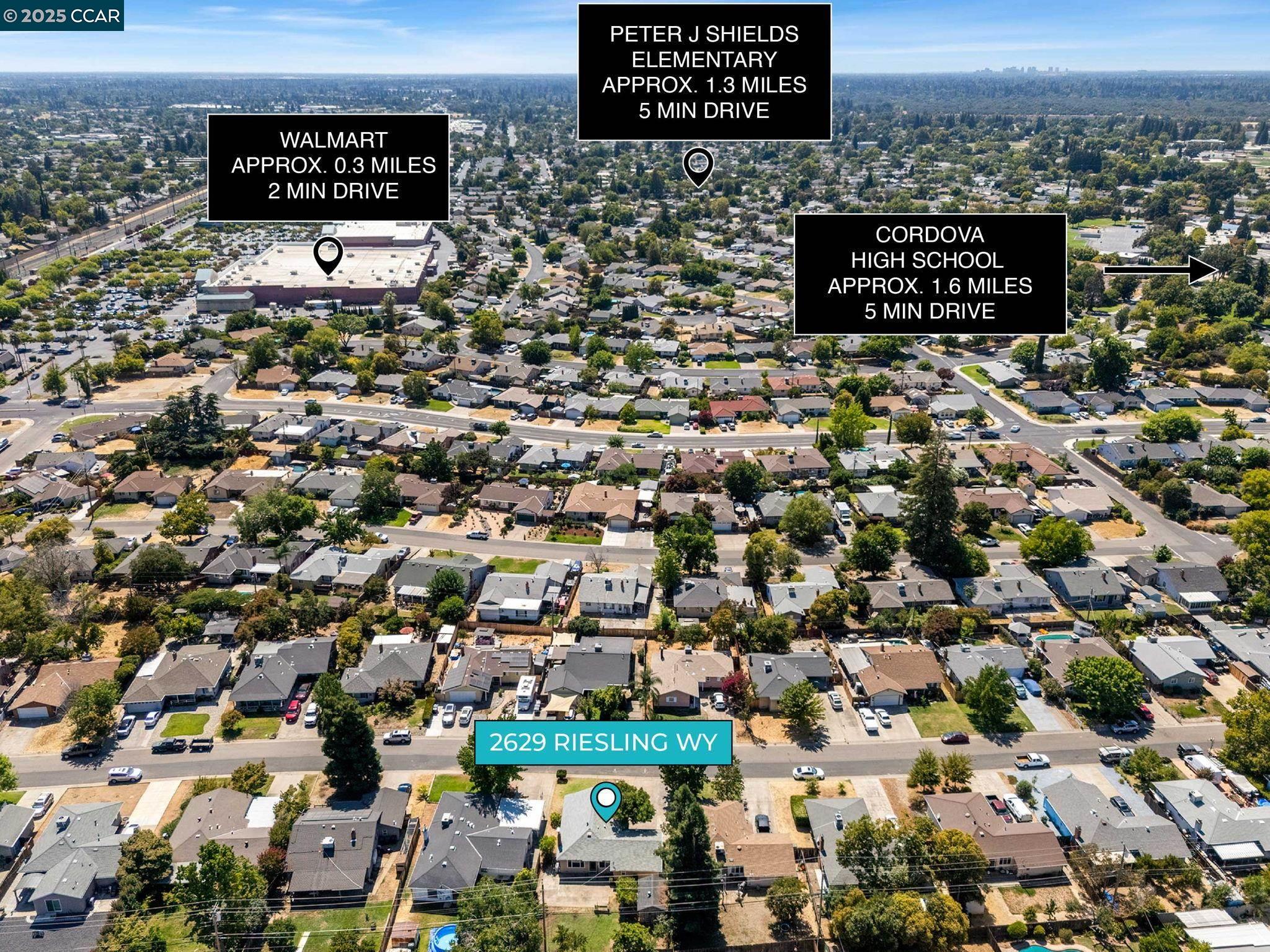 Detail Gallery Image 41 of 41 For 2629 Riesling Way, Rancho Cordova,  CA 95670 - 3 Beds | 1 Baths