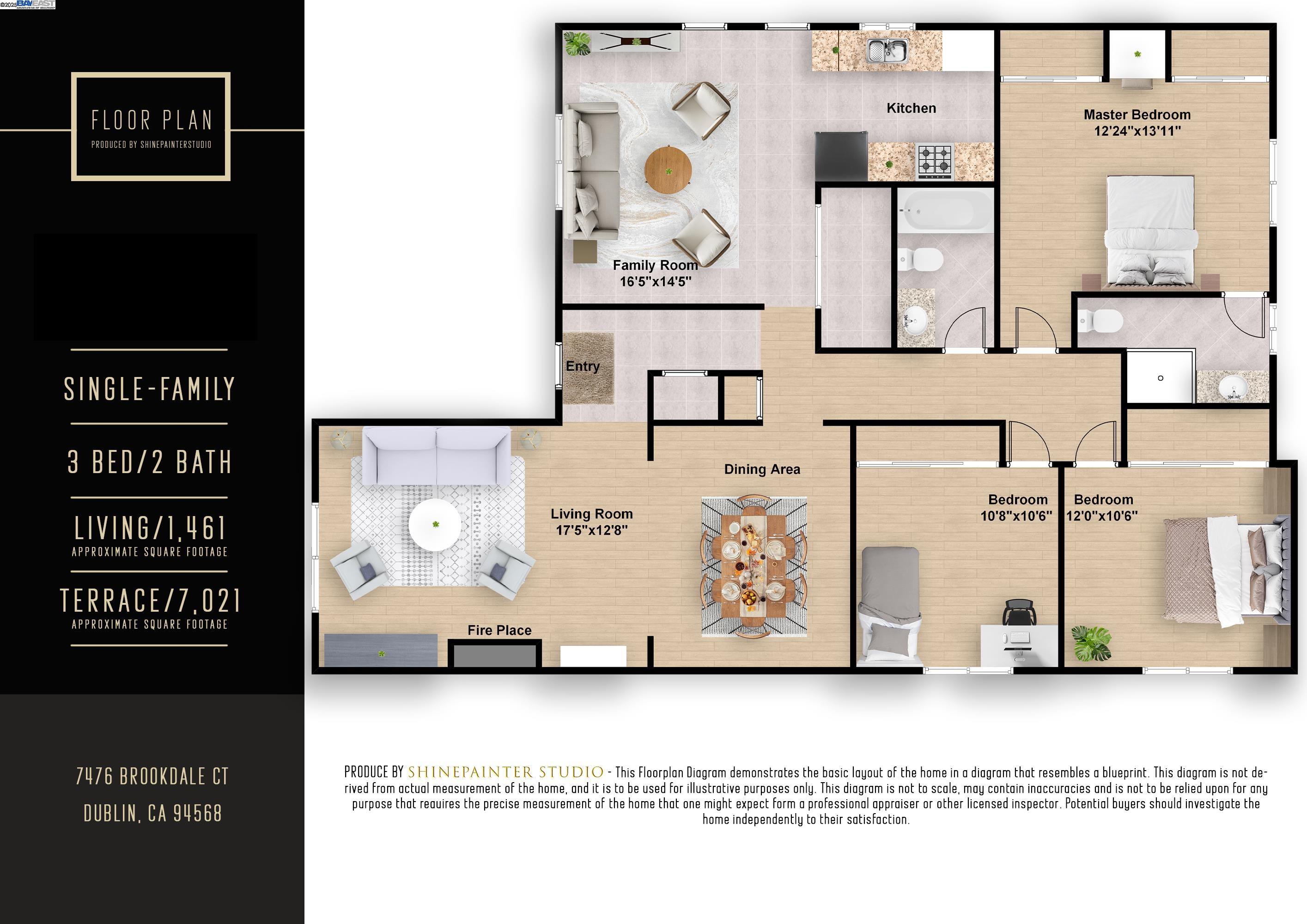 Detail Gallery Image 43 of 43 For 7476 Brookdale Ct, Dublin,  CA 94568 - 3 Beds | 2 Baths