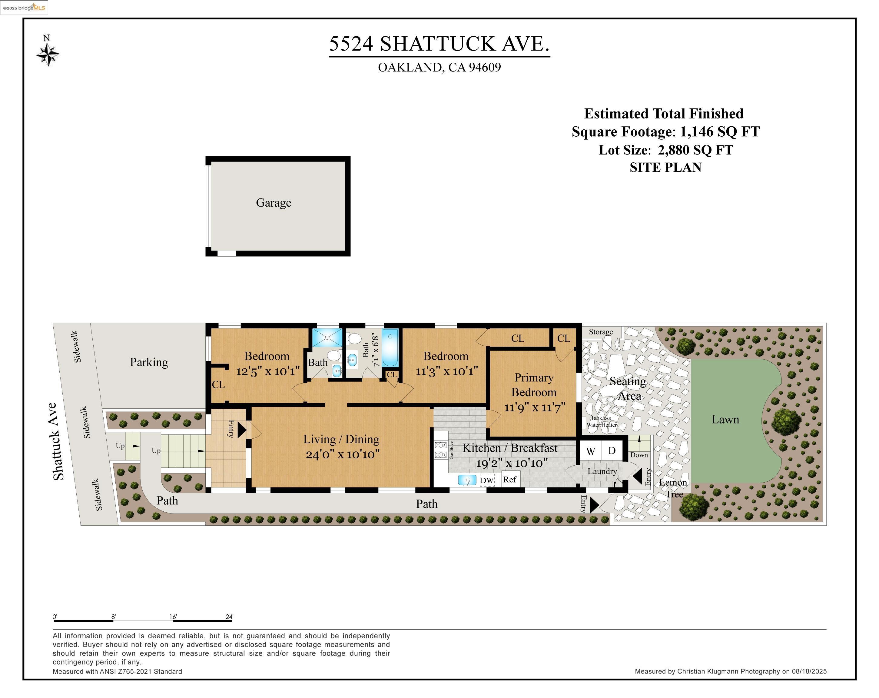 Detail Gallery Image 48 of 59 For 5524 Shattuck Ave, Oakland,  CA 94609 - 3 Beds | 2 Baths