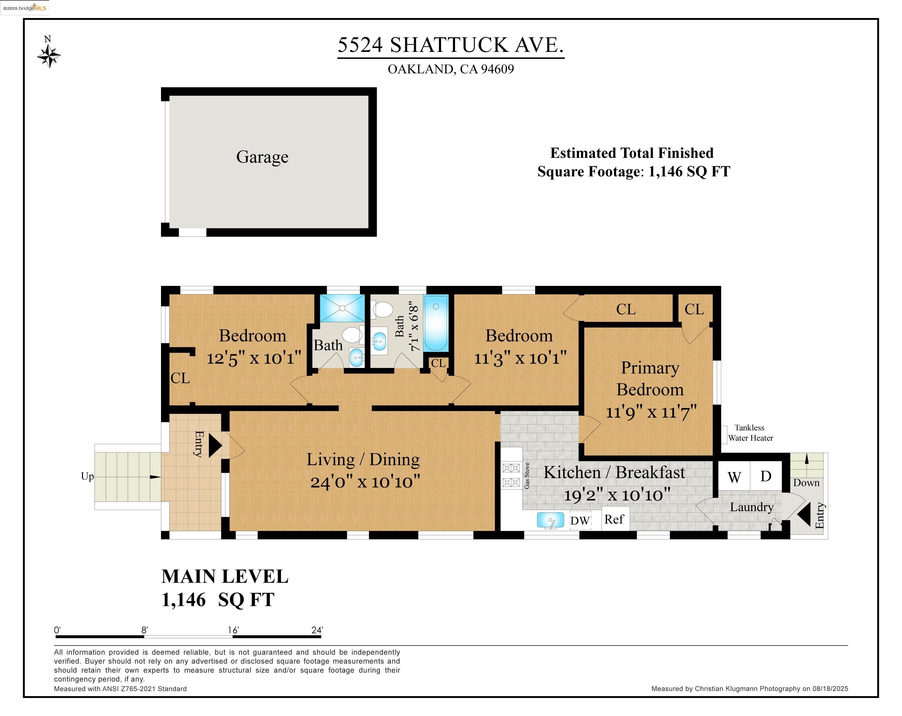 Detail Gallery Image 49 of 59 For 5524 Shattuck Ave, Oakland,  CA 94609 - 3 Beds | 2 Baths