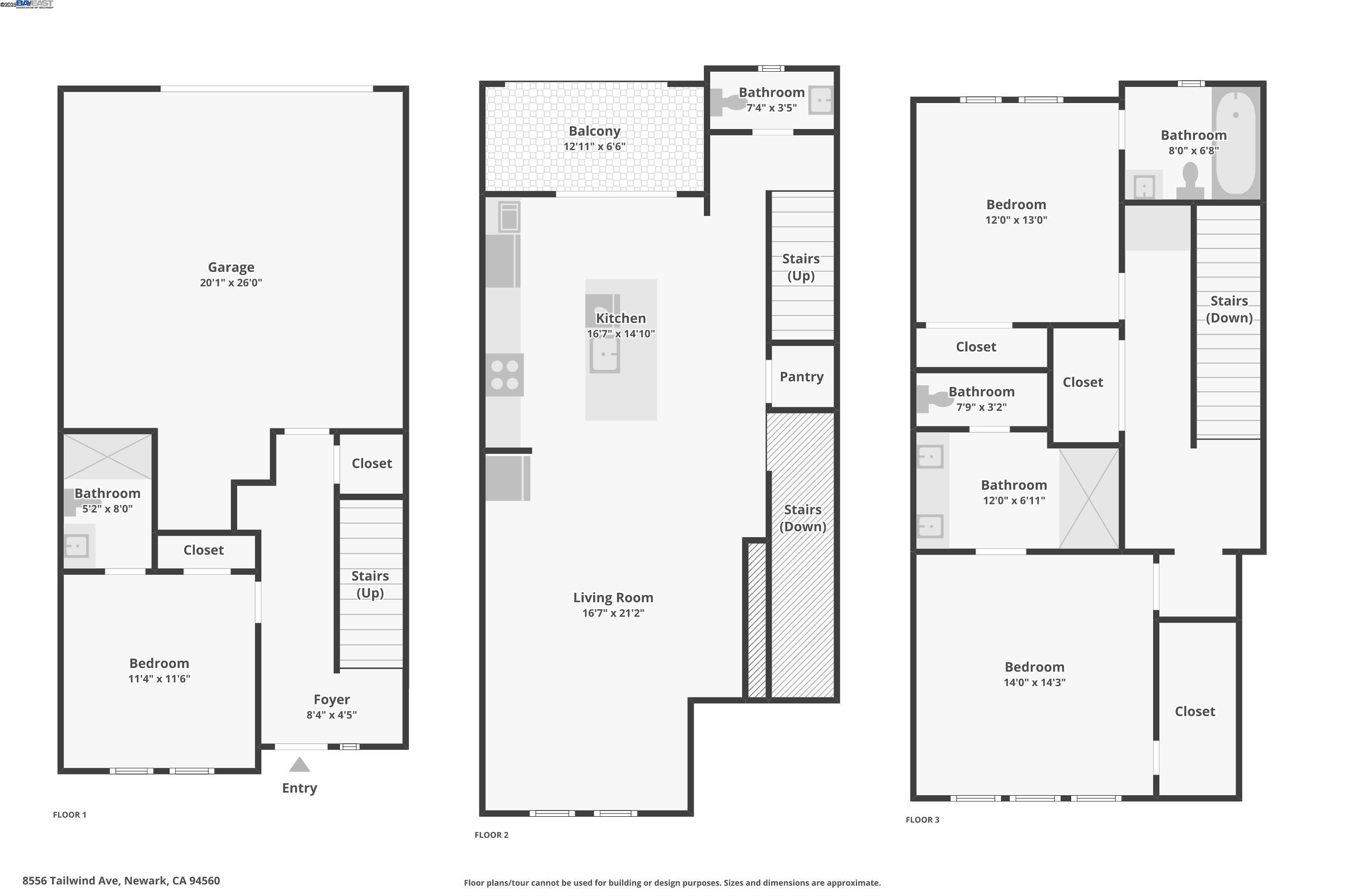 Detail Gallery Image 3 of 26 For 8556 Tailwind Ave, Newark,  CA 94560 - 3 Beds | 3/1 Baths