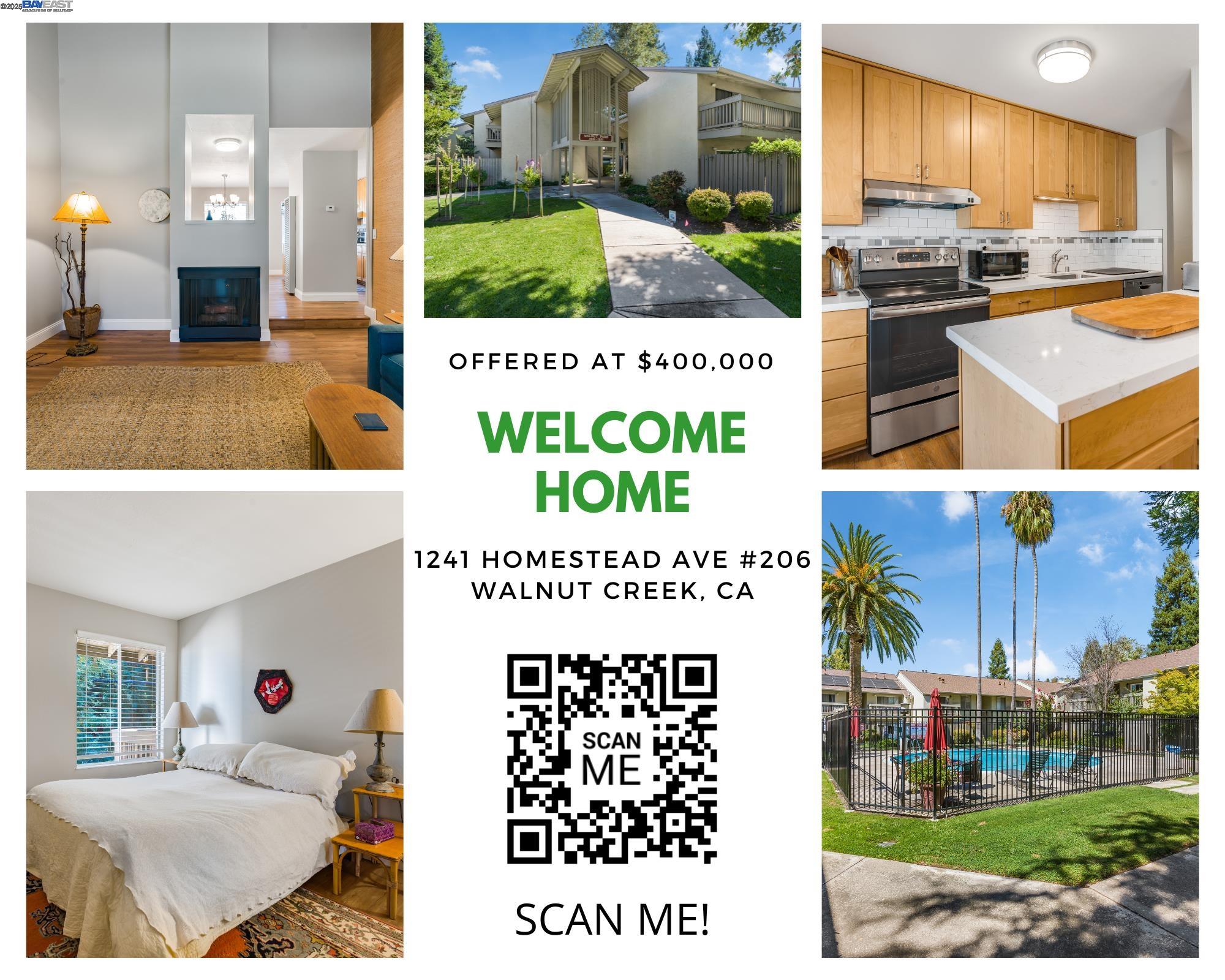 Detail Gallery Image 60 of 60 For 1241 Homestead Ave #206,  Walnut Creek,  CA 94598 - 1 Beds | 1 Baths