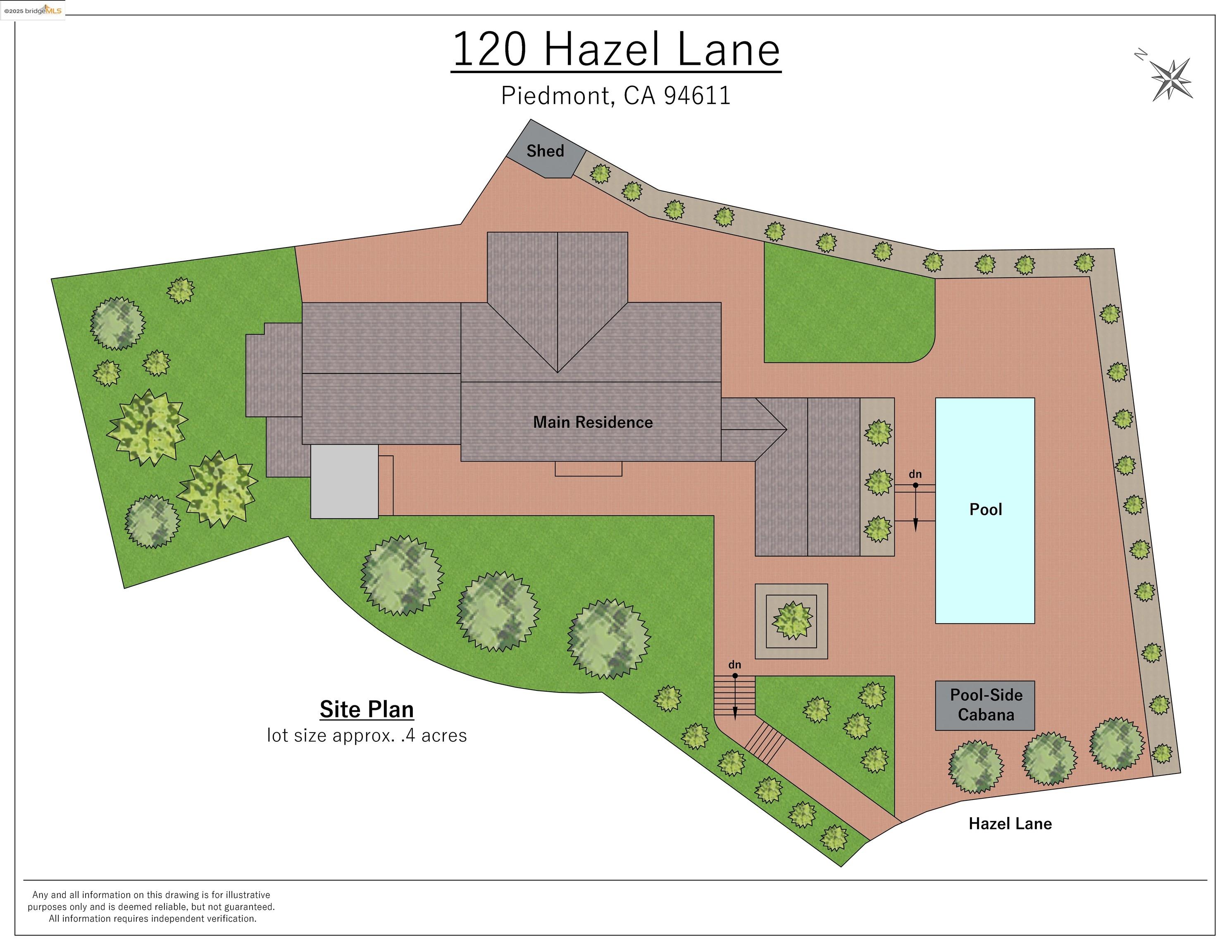 Detail Gallery Image 60 of 60 For 120 Hazel Ln, Piedmont,  CA 94611 - 7 Beds | 5/1 Baths