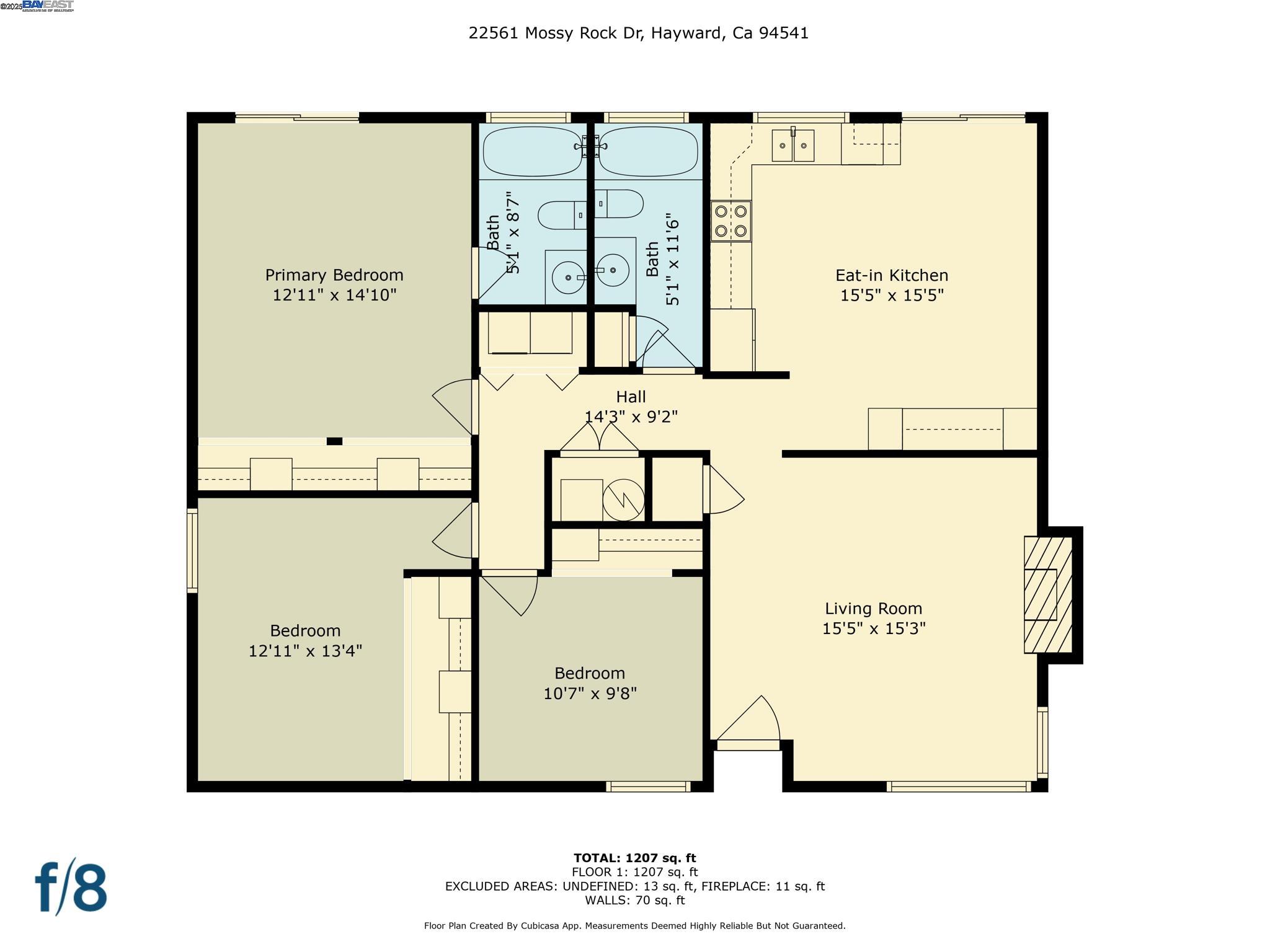Detail Gallery Image 27 of 27 For 22561 Mossy Rock Dr, Hayward,  CA 94541 - 3 Beds | 2 Baths