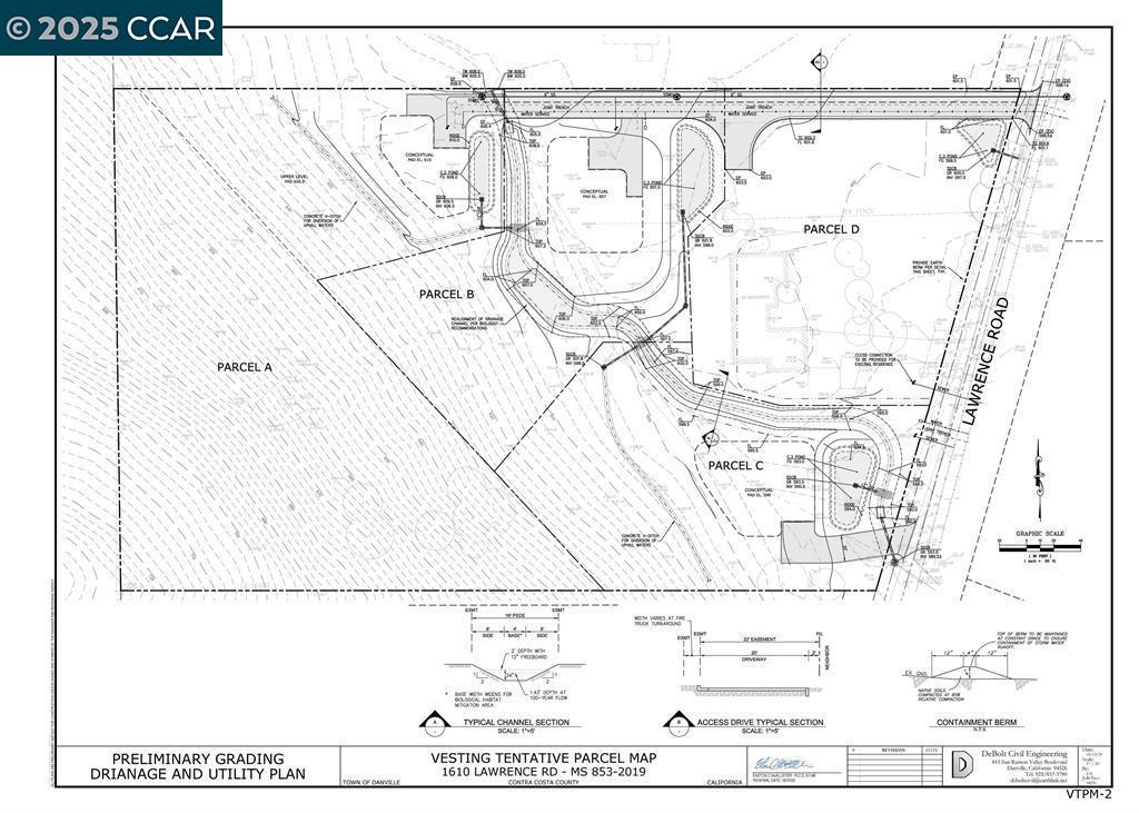 Detail Gallery Image 2 of 3 For 1610 Lawrence Road, Danville,  CA 94506-470 - – Beds | – Baths