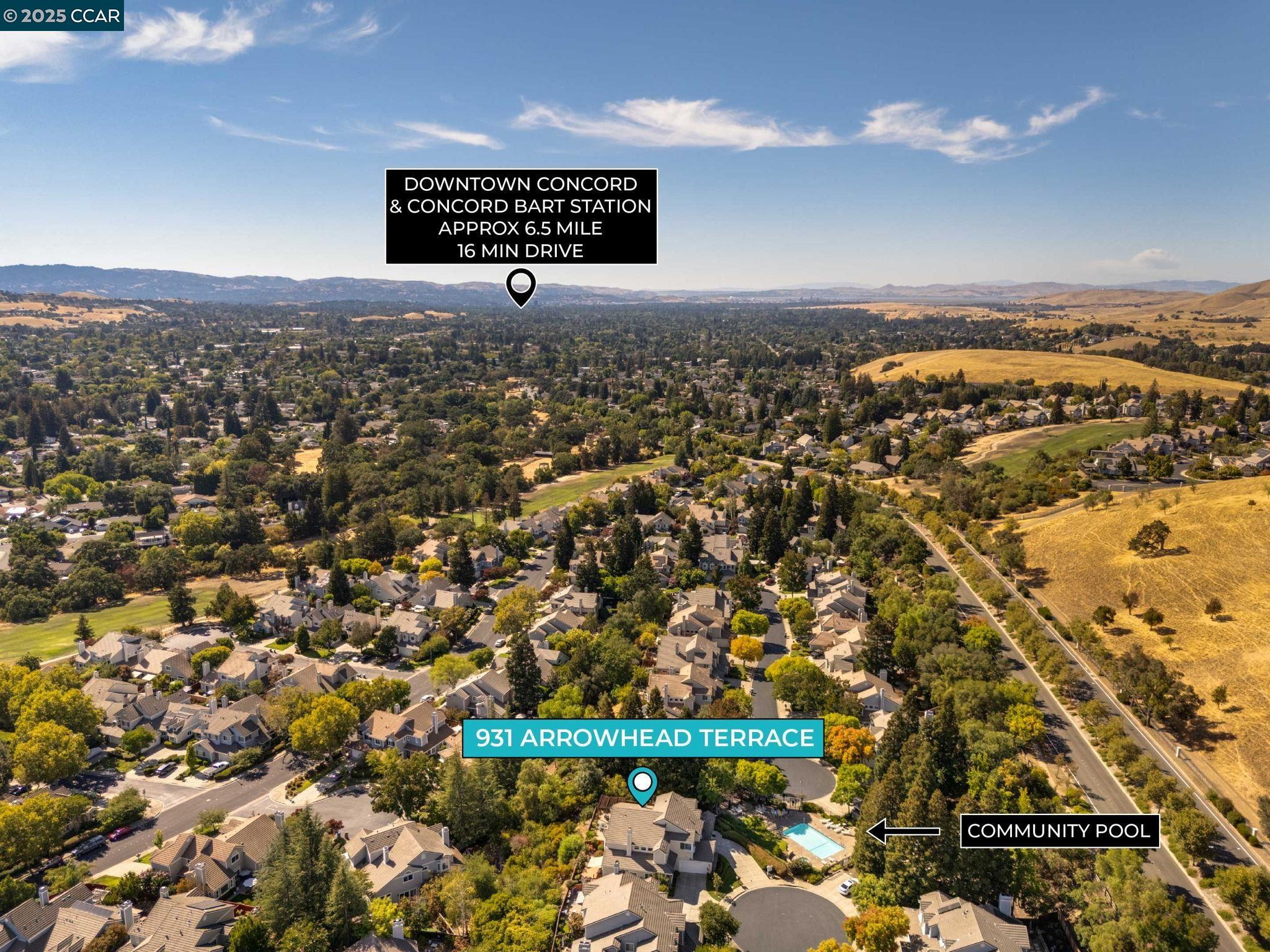 Detail Gallery Image 46 of 48 For 931 Arrowhead Ter, Clayton,  CA 94517 - 3 Beds | 2/1 Baths