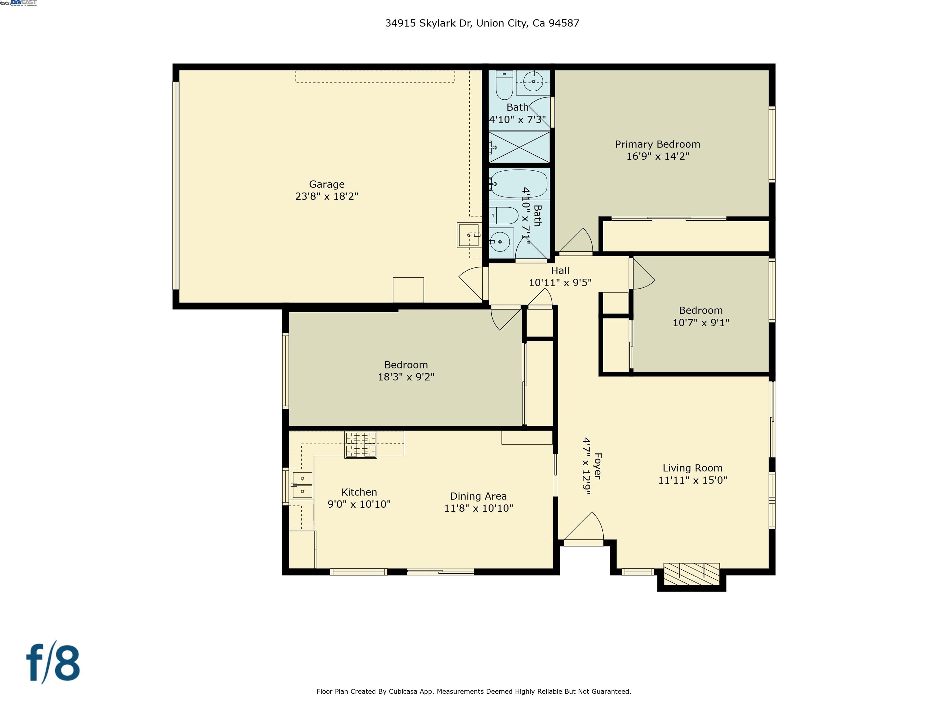 Detail Gallery Image 30 of 36 For 34915 Skylark Dr, Union City,  CA 94587 - 3 Beds | 2 Baths