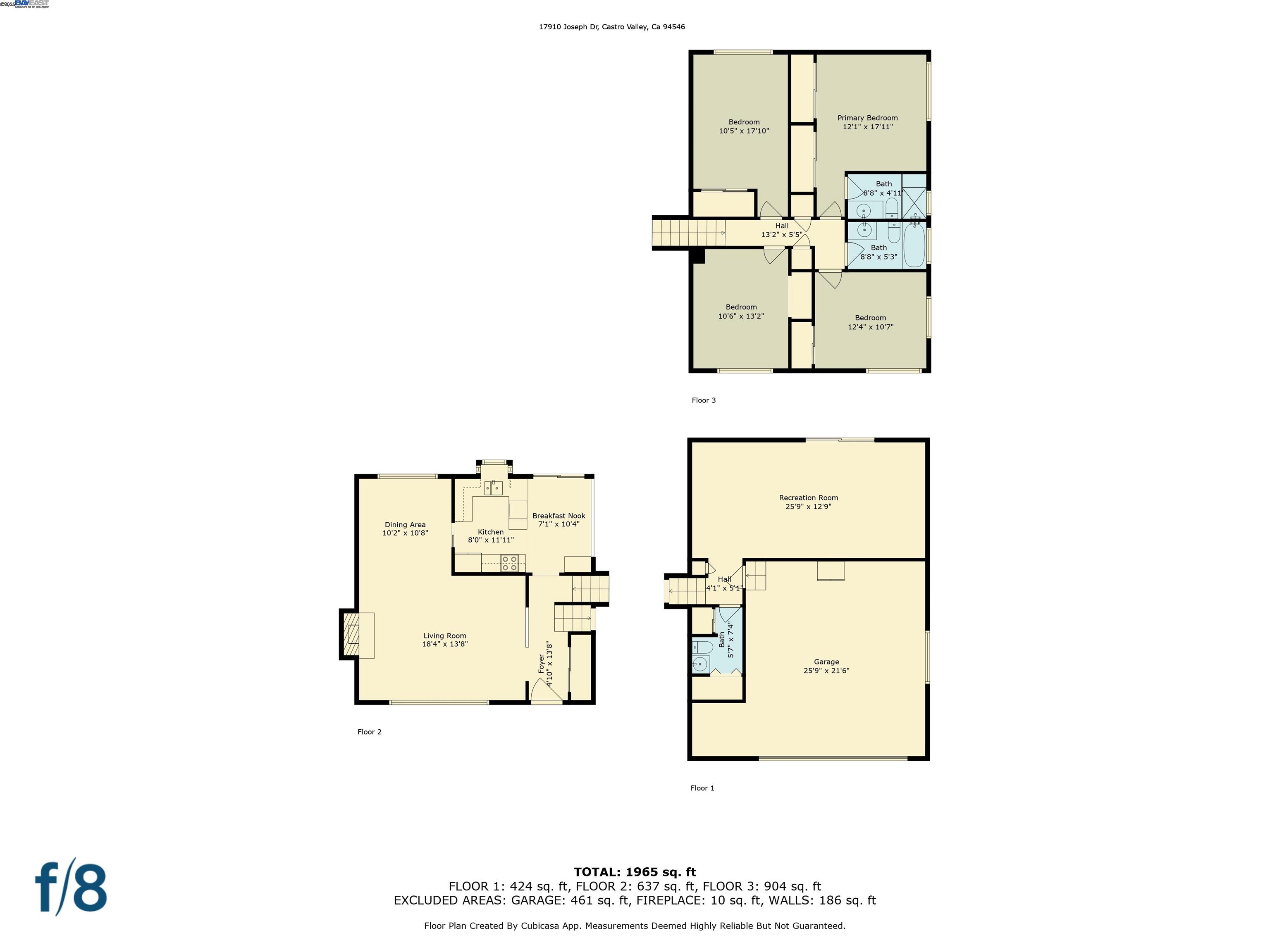 Detail Gallery Image 26 of 27 For 17910 Joseph Dr, Castro Valley,  CA 94546 - 4 Beds | 2/1 Baths