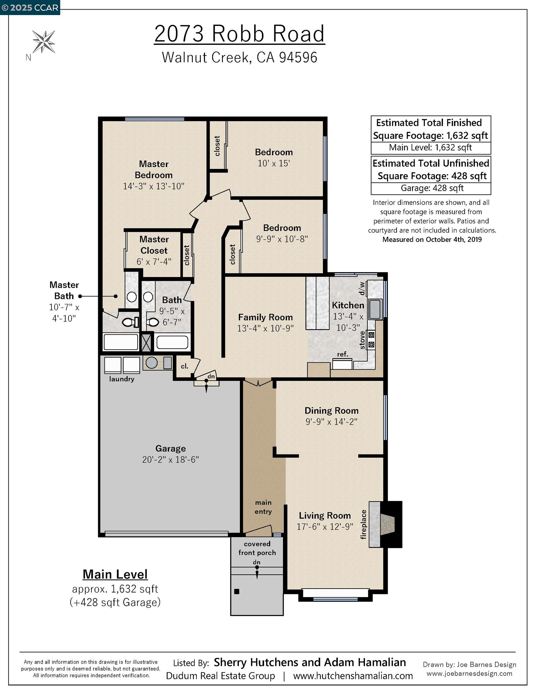 Detail Gallery Image 30 of 36 For 2073 Robb Rd, Walnut Creek,  CA 94596 - 3 Beds | 2 Baths