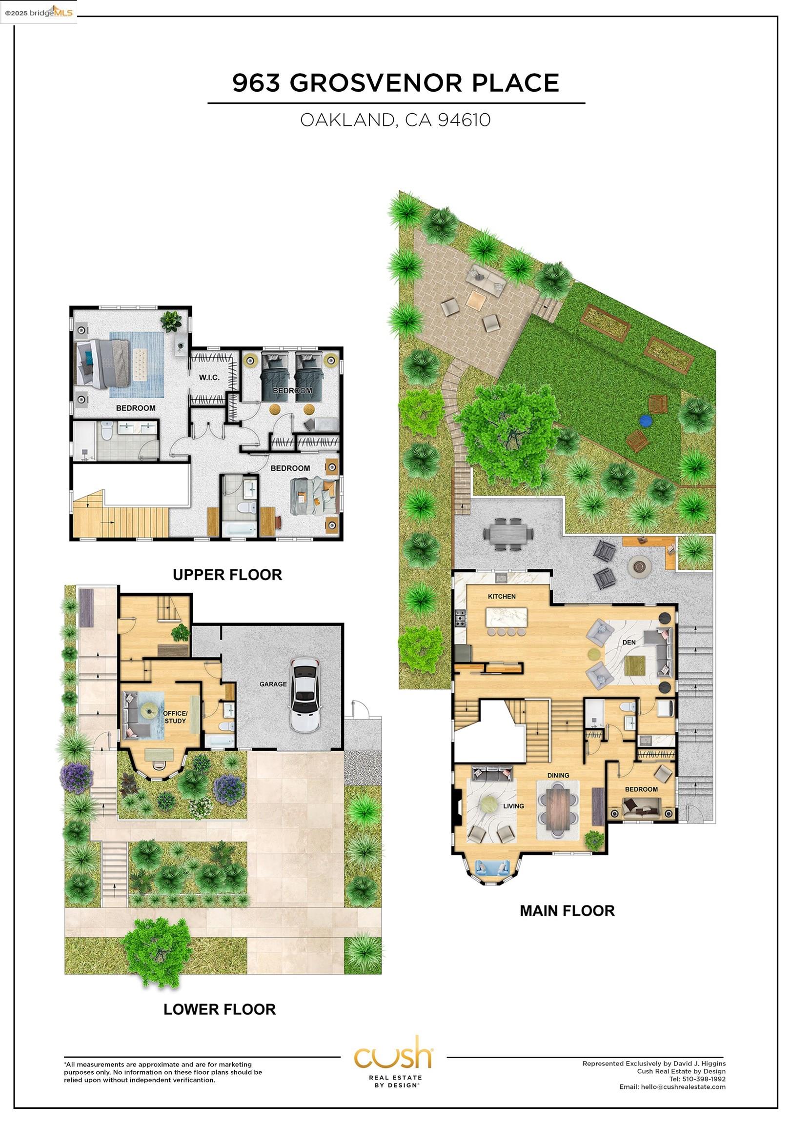Detail Gallery Image 60 of 60 For 963 Grosvenor Place, Oakland,  CA 94610 - 4 Beds | 4 Baths