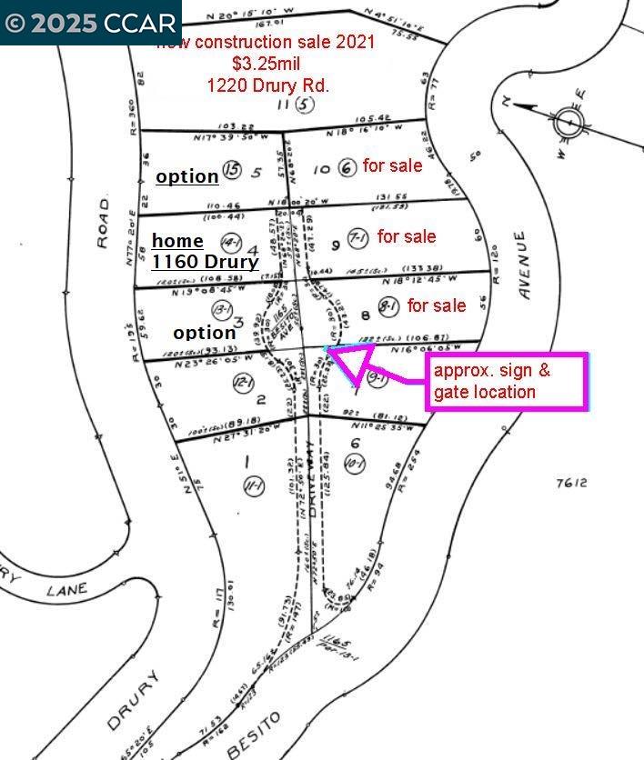 Detail Gallery Image 2 of 49 For 5 Lots Besito Ave. @ Drury Rd, Oakland,  CA 94705 - – Beds | – Baths