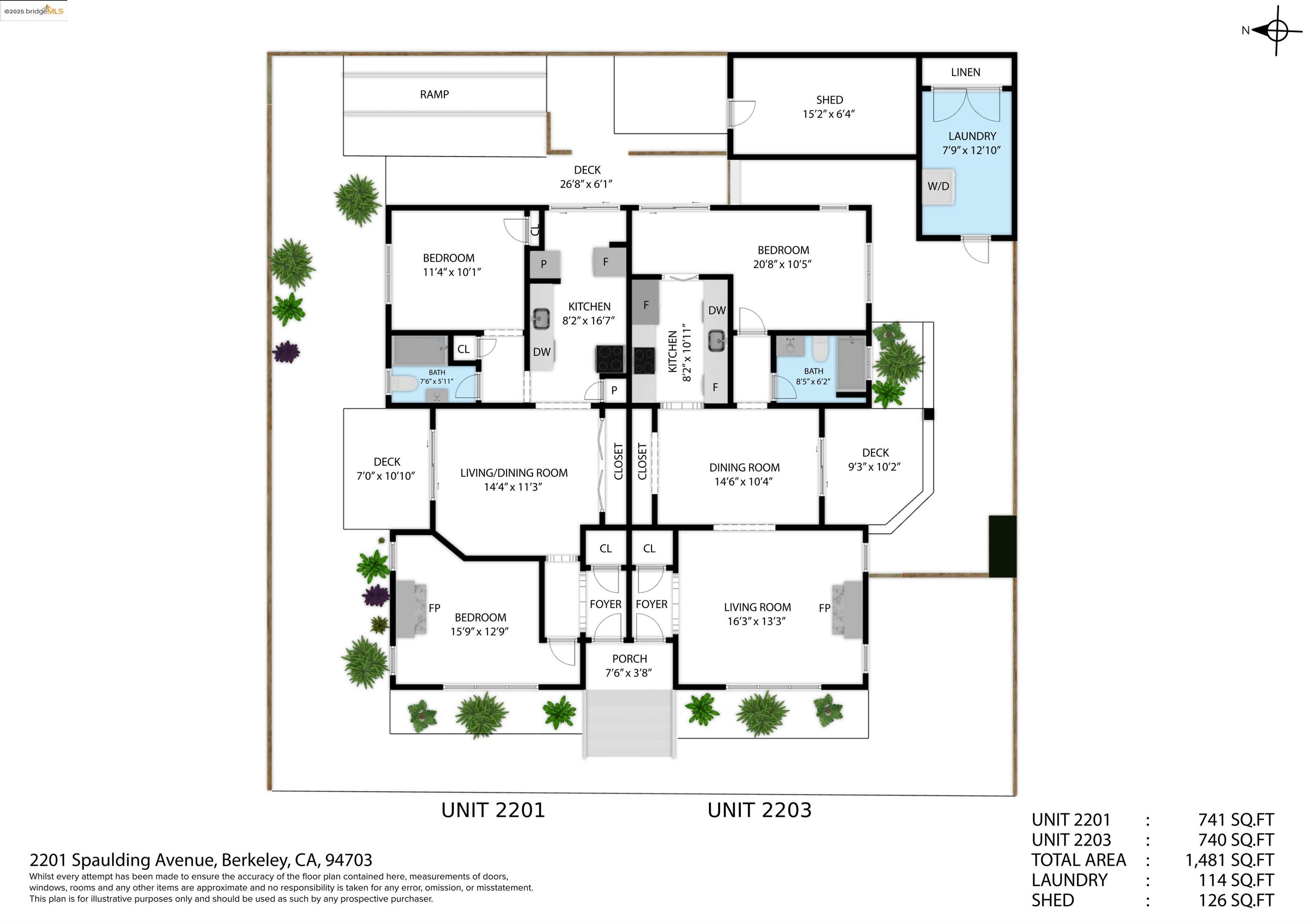 Detail Gallery Image 54 of 56 For 2201-2203 Spaulding Ave, Berkeley,  CA 94703 - – Beds | – Baths