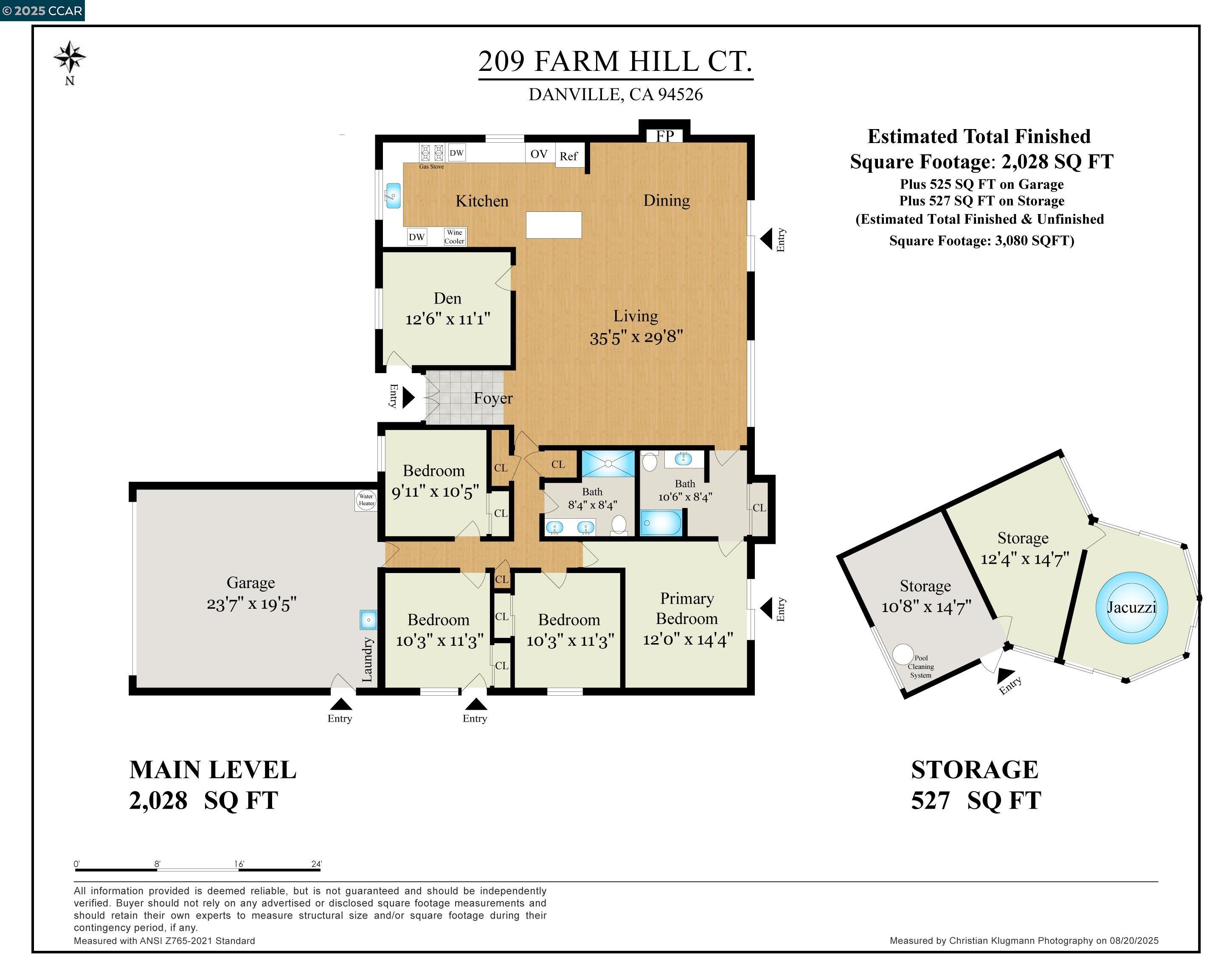 Detail Gallery Image 35 of 40 For 209 Farm Hill Ct, Danville,  CA 94526 - 5 Beds | 2 Baths