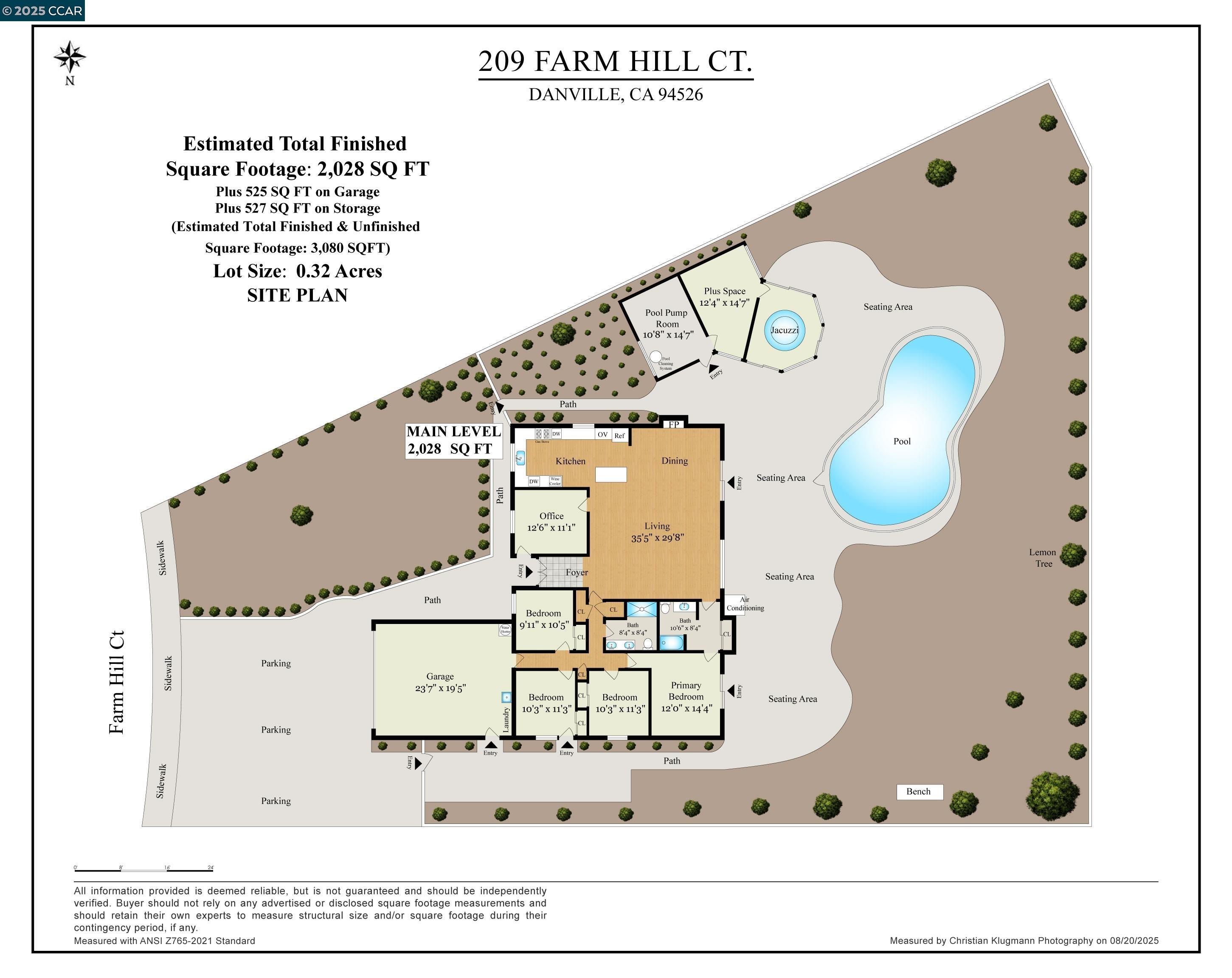 Detail Gallery Image 36 of 40 For 209 Farm Hill Ct, Danville,  CA 94526 - 5 Beds | 2 Baths