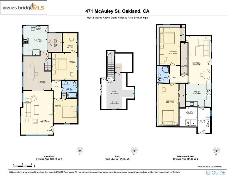 Detail Gallery Image 44 of 44 For 471 Mcauley St, Oakland,  CA 94609 - 4 Beds | 2 Baths