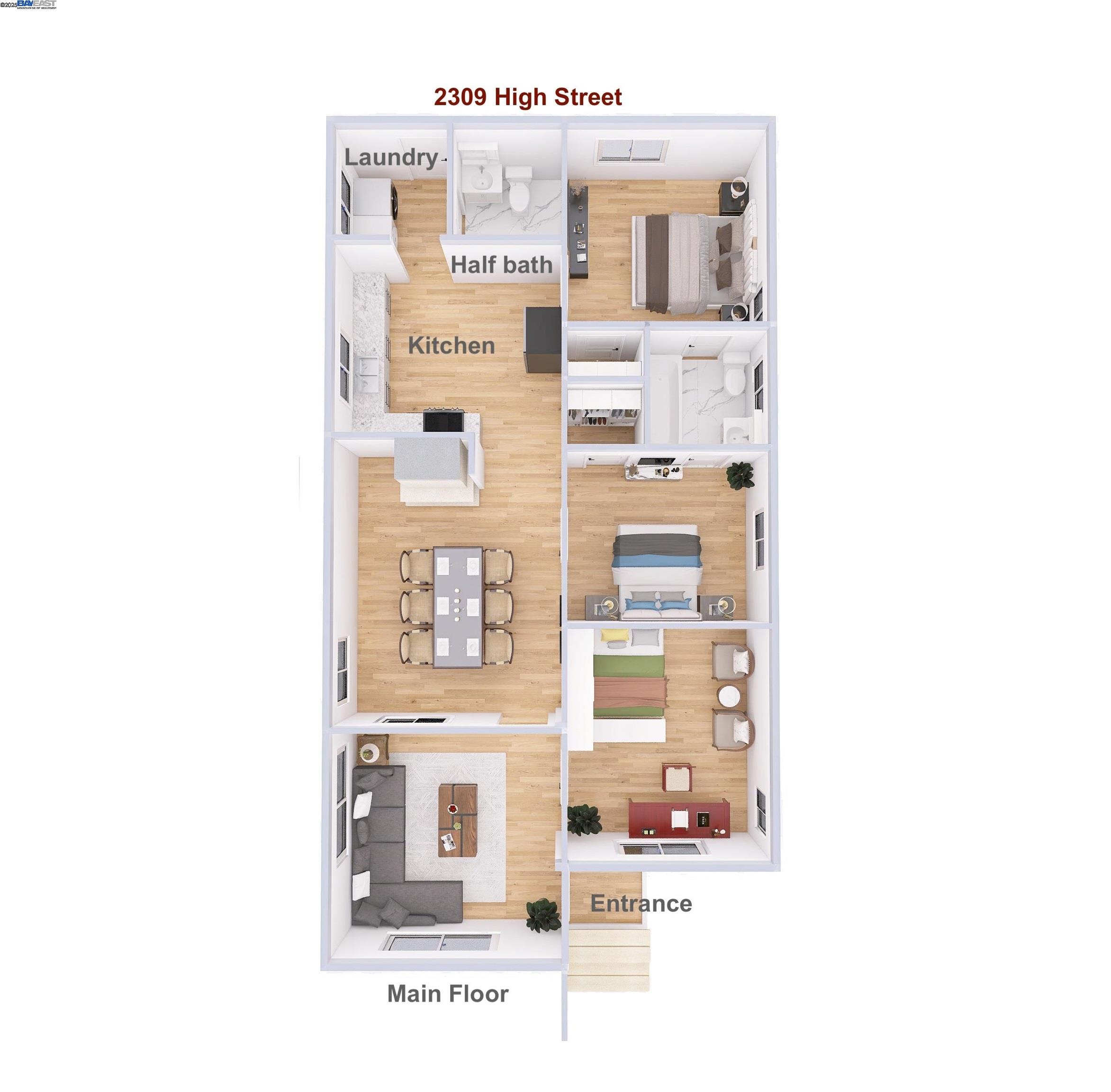 Detail Gallery Image 4 of 41 For 2309 High St, Oakland,  CA 94601 - 3 Beds | 2/1 Baths