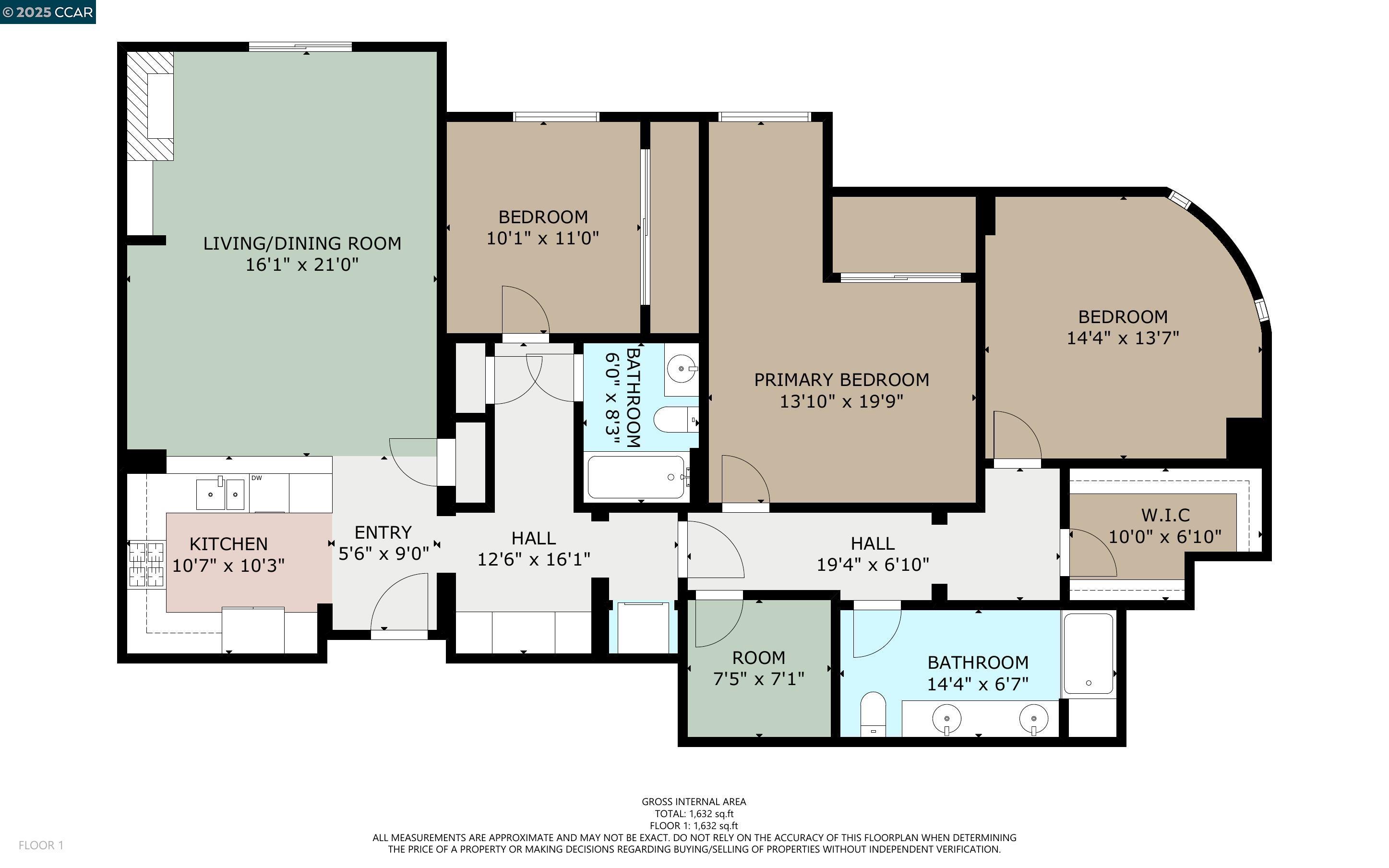 Detail Gallery Image 19 of 19 For 1310 Creekside Dr #303,  Walnut Creek,  CA 94596 - 3 Beds | 2 Baths