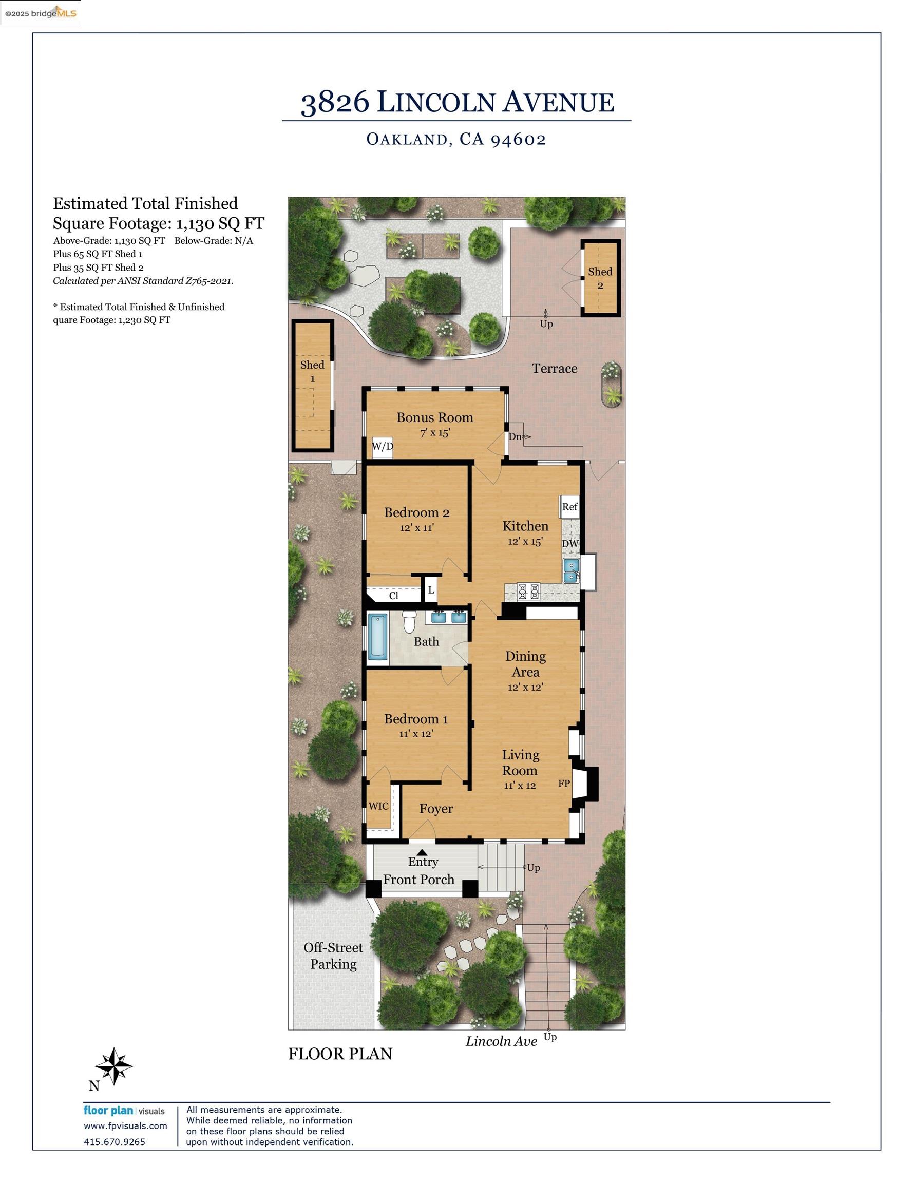 Detail Gallery Image 39 of 39 For 3826 Lincoln Ave, Oakland,  CA 94602 - 2 Beds | 1 Baths