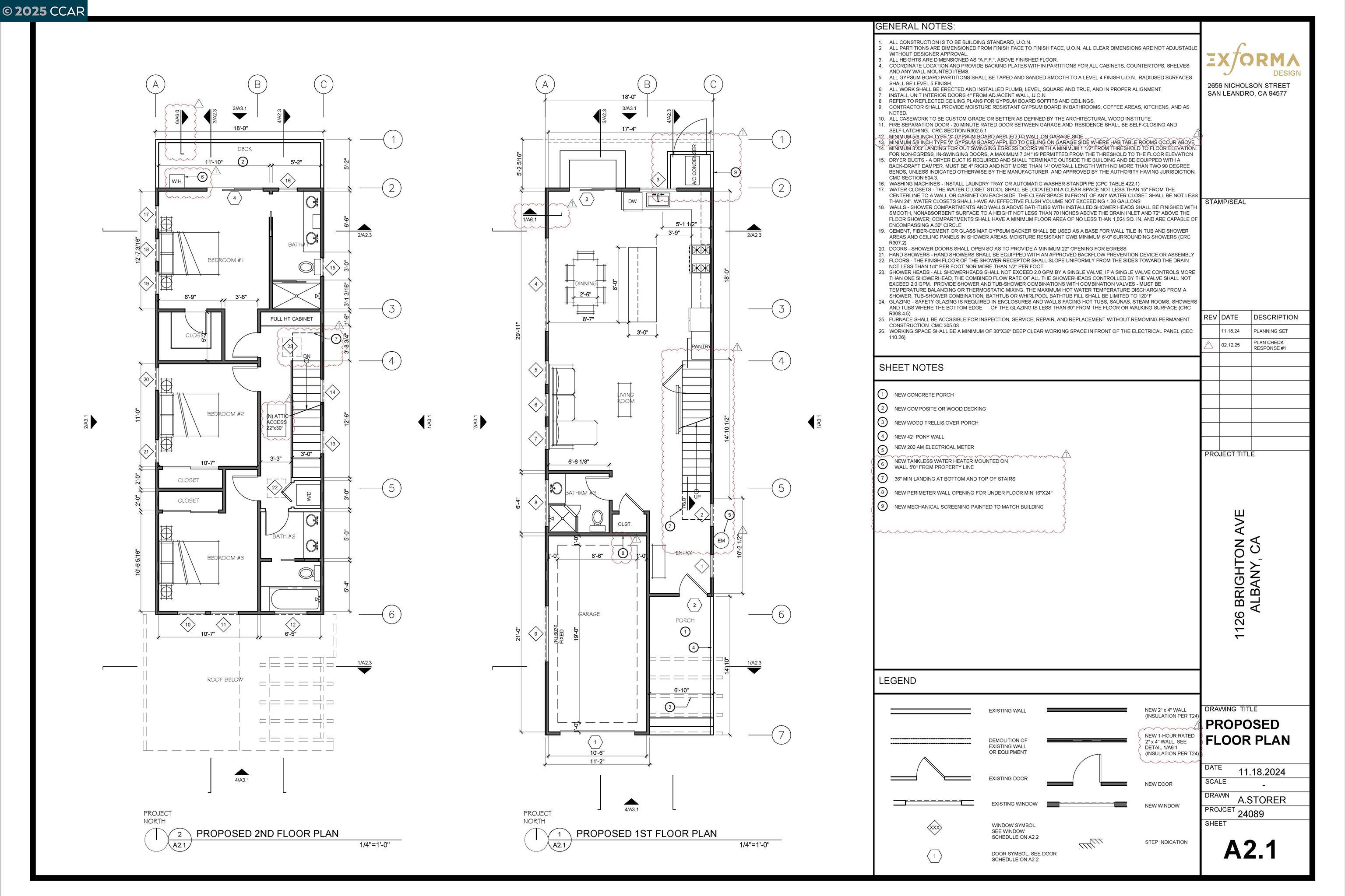 Detail Gallery Image 2 of 47 For 1126 Brighton Ave, Albany,  CA 94706 - 3 Beds | 3 Baths