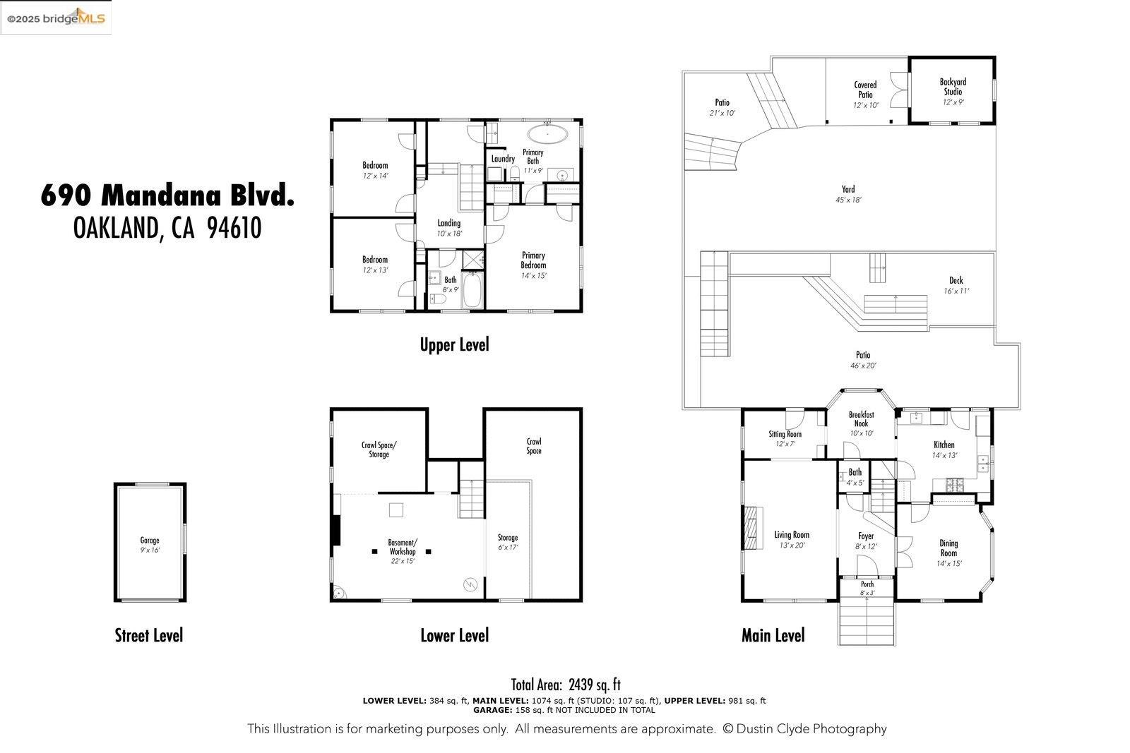Detail Gallery Image 60 of 60 For 690 Mandana Blvd, Oakland,  CA 94610 - 3 Beds | 2/1 Baths
