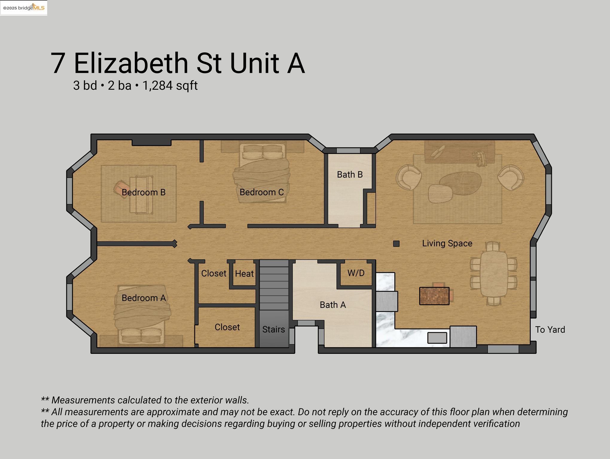 Detail Gallery Image 26 of 26 For 7 Elizabeth St a,  San Francisco,  CA 94110 - 3 Beds | 2 Baths