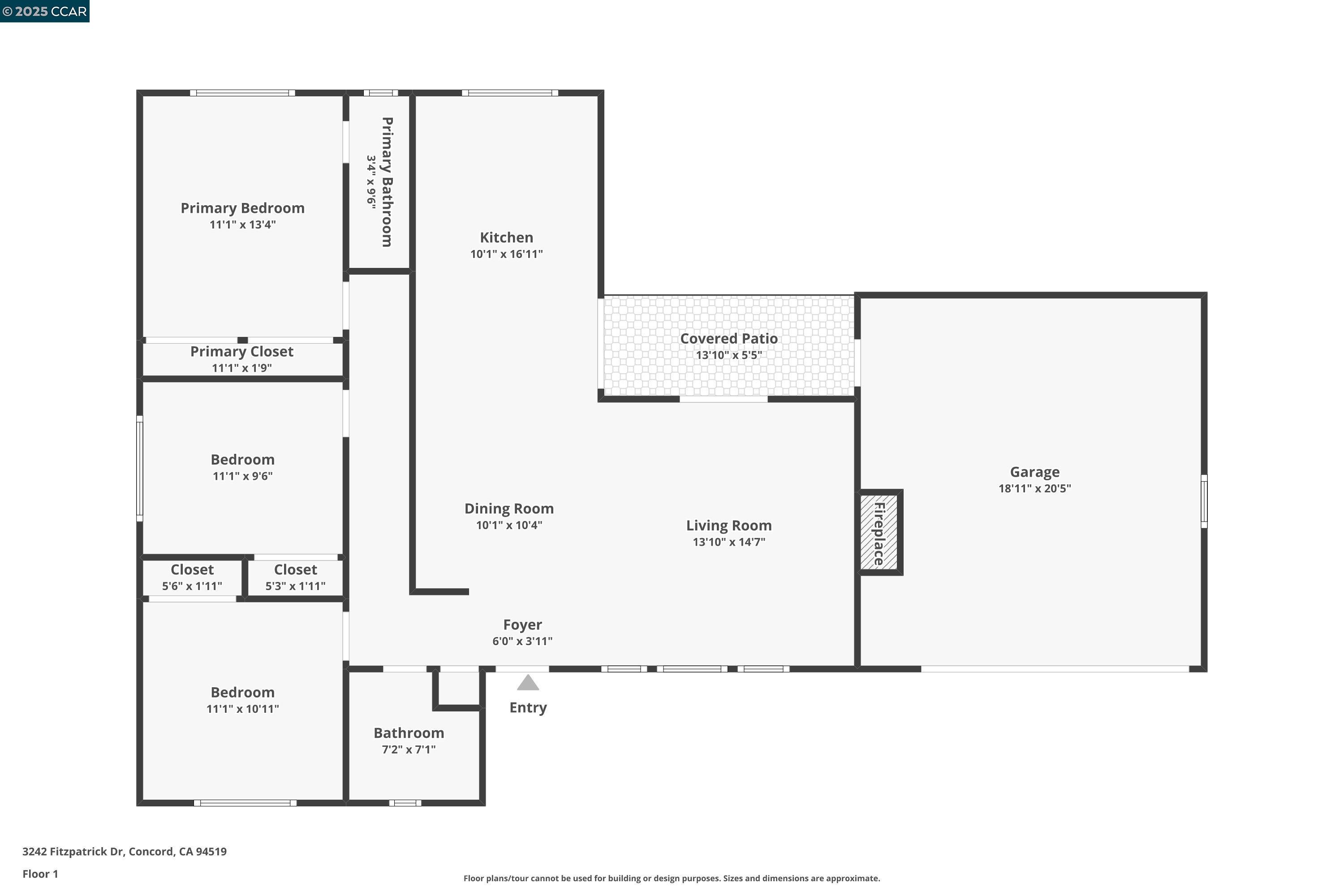 Detail Gallery Image 24 of 24 For 3242 Fitzpatrick Dr, Concord,  CA 94519 - 3 Beds | 2 Baths