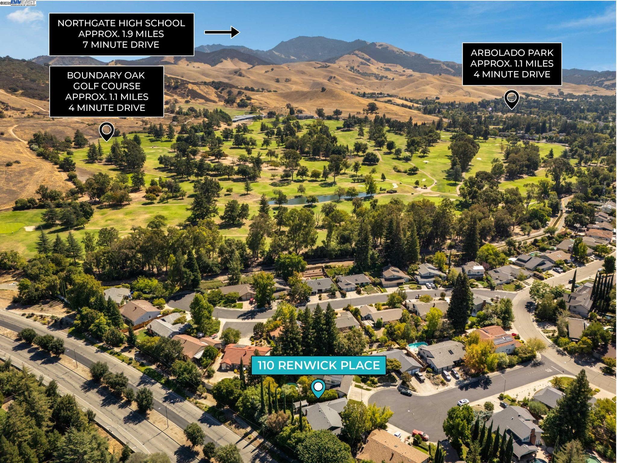 Detail Gallery Image 55 of 55 For 110 Renwick Pl, Walnut Creek,  CA 94598 - 3 Beds | 2 Baths