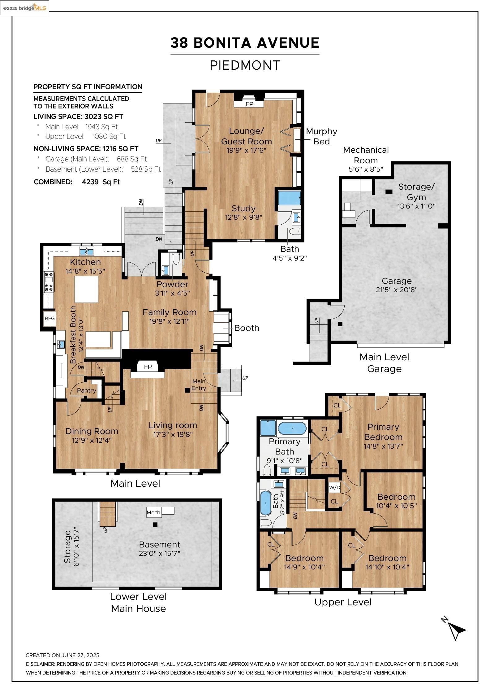 Detail Gallery Image 58 of 58 For 38 Bonita Ave., Piedmont,  CA 94611 - 4 Beds | 3/1 Baths
