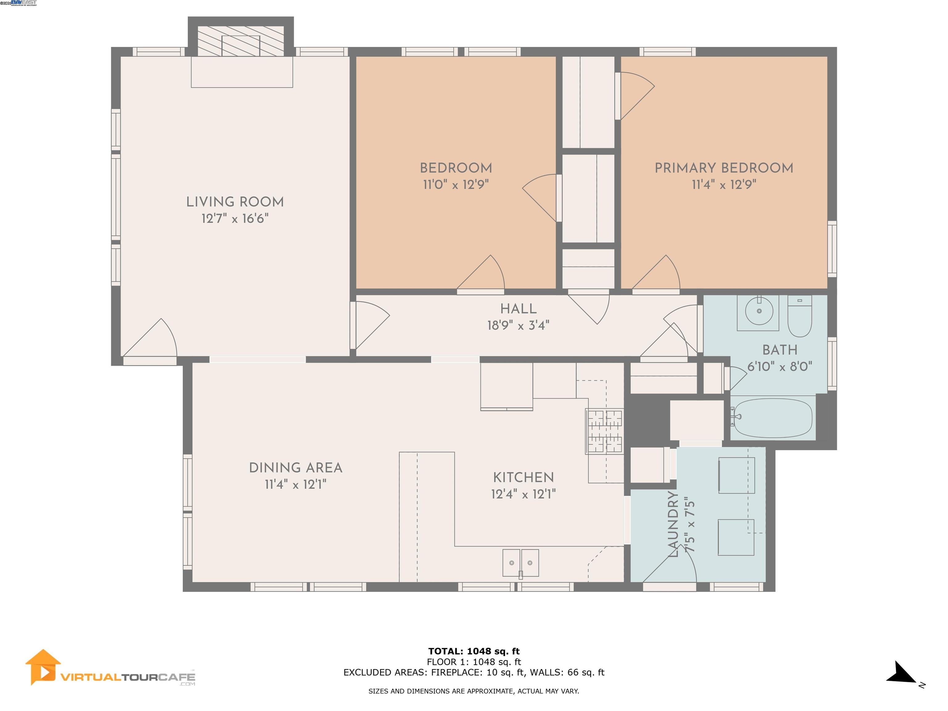 Detail Gallery Image 19 of 27 For 860 Medford Ave, Hayward,  CA 94541 - 2 Beds | 1 Baths