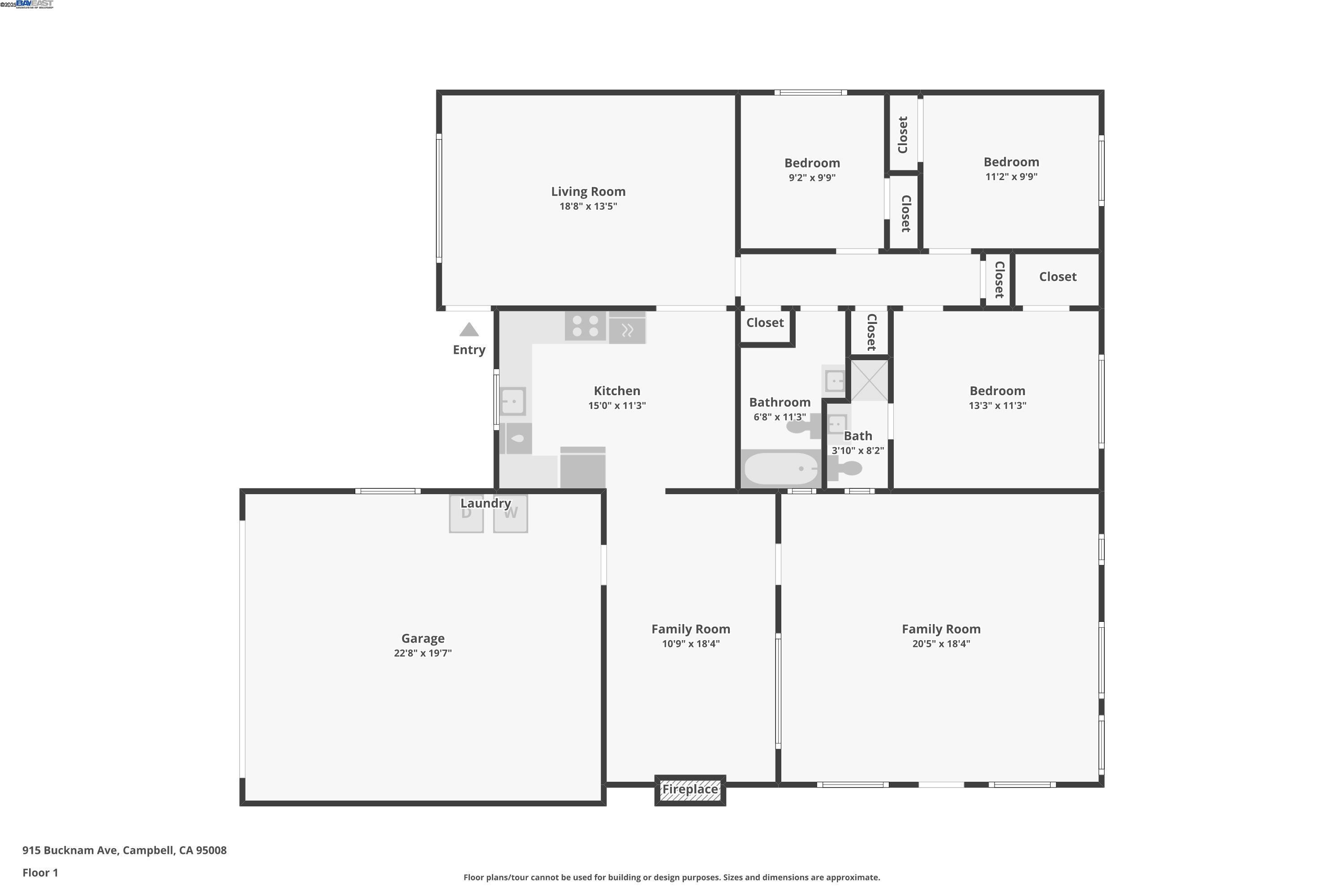 Detail Gallery Image 35 of 55 For 915 Bucknam Ave, Campbell,  CA 95008 - 3 Beds | 2 Baths