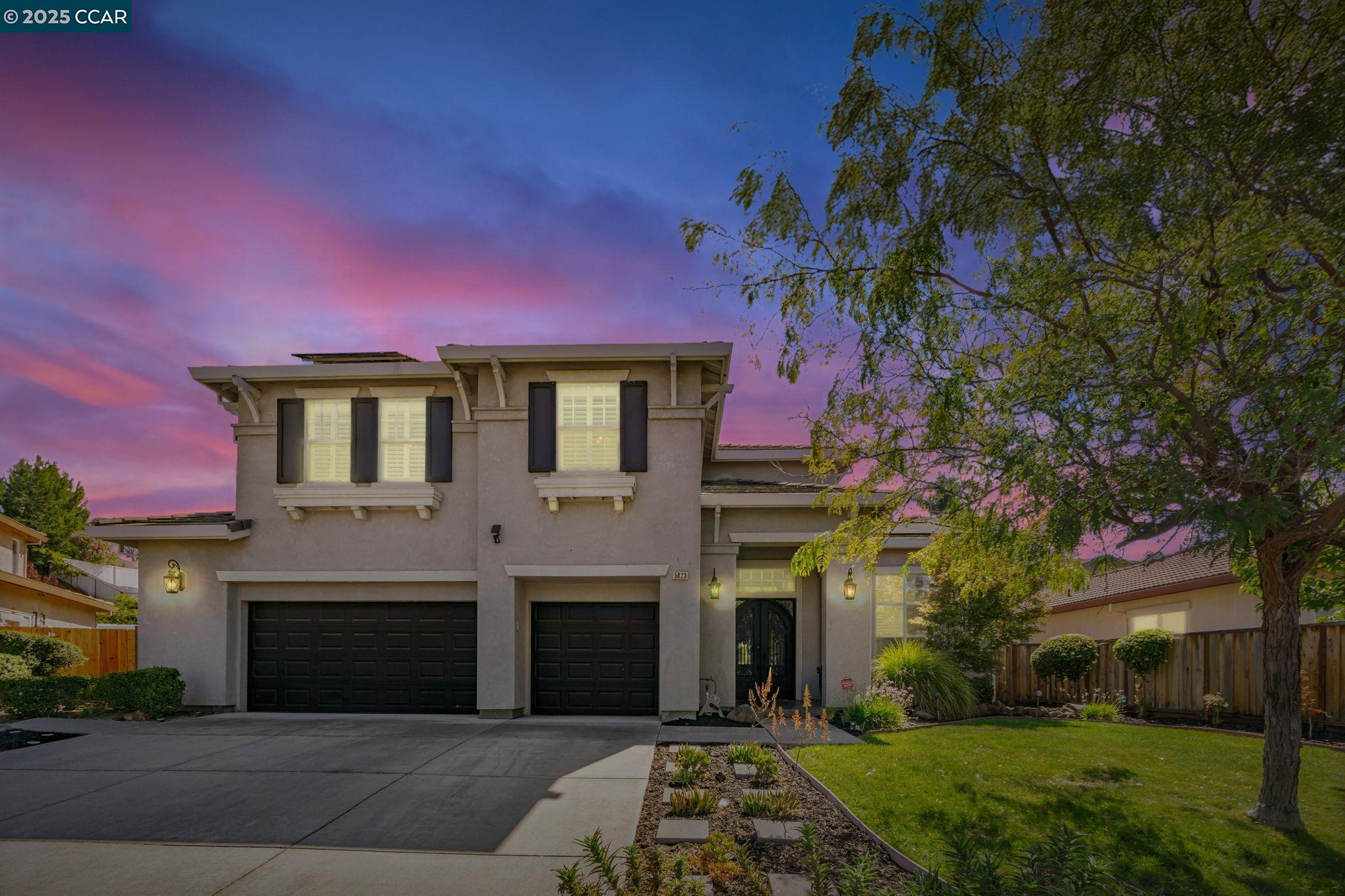 Located in the beautiful desirable area of Black Diamond Estate. This lovely 4 bedroom, 3 full bath plus bonus-room home is situated in a hard-to-find Cul-De-Sac area.  Little traffic here. Lots of wonderful bright light adds more beauty and joy to this lovely home. Great kitchen with stone counters and kitchen island. Eat in kitchen area with an added island eating area. Over 3,000 Sq Ft this fantastic home offers great entertaining inside as well as enjoying the amazing backyard.  As soon as you step outside to the pool area with the amazing waterfall, barbeque and bar area you will feel like you are on vacation! And no direct backyard neighbors, so more privacy! In addition, this home has solar for the home and also solar for the gorgeous pool!  Home is close proximity to transportation, medical, schools, shopping, restaurants, theaters, walking trails and parks.  More beautiful photos should be posted by next Thursday the 25th.