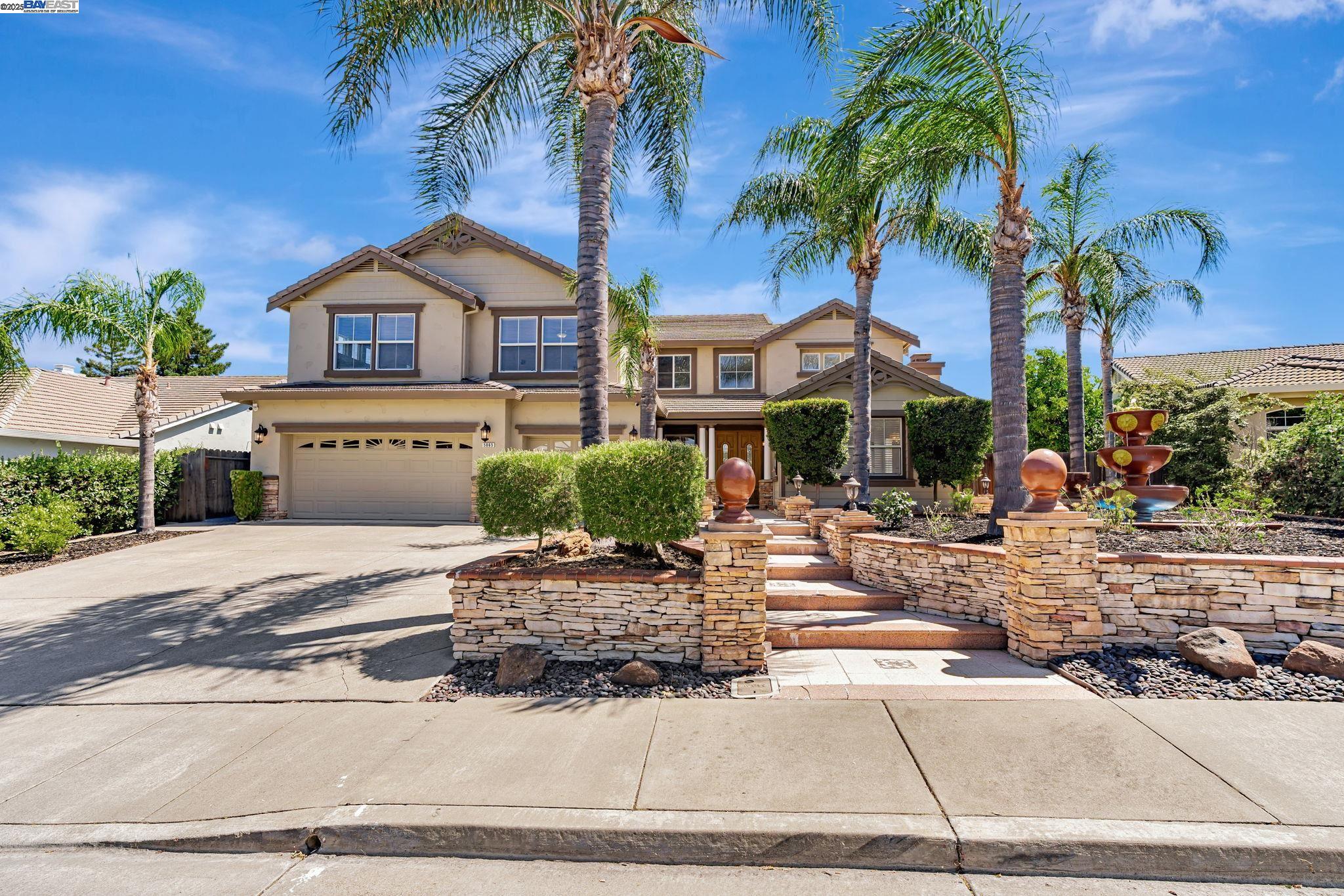 Come see this stunning luxury home in the prestigious Black Diamond Canyon neighborhood, now available with a $200,000 price drop! Offering the largest square footage and lot size currently on the market, this spacious property boasts 4,238 sq. ft. of living space on a 0.25-acre lot. The home features 5 bedrooms and 3 bathrooms with a remarkable open floor plan designed for both comfort and elegance. Highlights include soaring vaulted ceilings, 3 fireplaces, walk-in closets, a 3-car garage, granite countertops, luxury flooring, and countless other desirable upgrades. The newly painted home showcases a beautifully landscaped front yard with a fountain, creating a welcoming first impression. In the back, you’ll find a sweeping deck, fruit trees, and breathtaking views of the rolling hills — perfect for entertaining or relaxing. Conveniently located, this property sits in a quiet neighborhood close to scenic trails and the lake. Outdoor enthusiasts will appreciate being just 5 minutes from Contra Loma Regional Park and less than 5 minutes from the Lone Tree Golf & Event Center. With unmatched size, amenities, and location, this is a rare opportunity you don’t want to miss. Schedule a tour today and experience firsthand the perfect combination of luxury, comfort, and natural beauty!